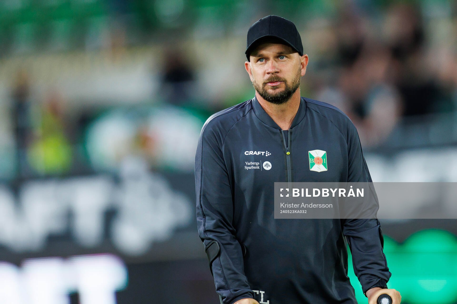 Varbergs tränare Tobias Linderoth