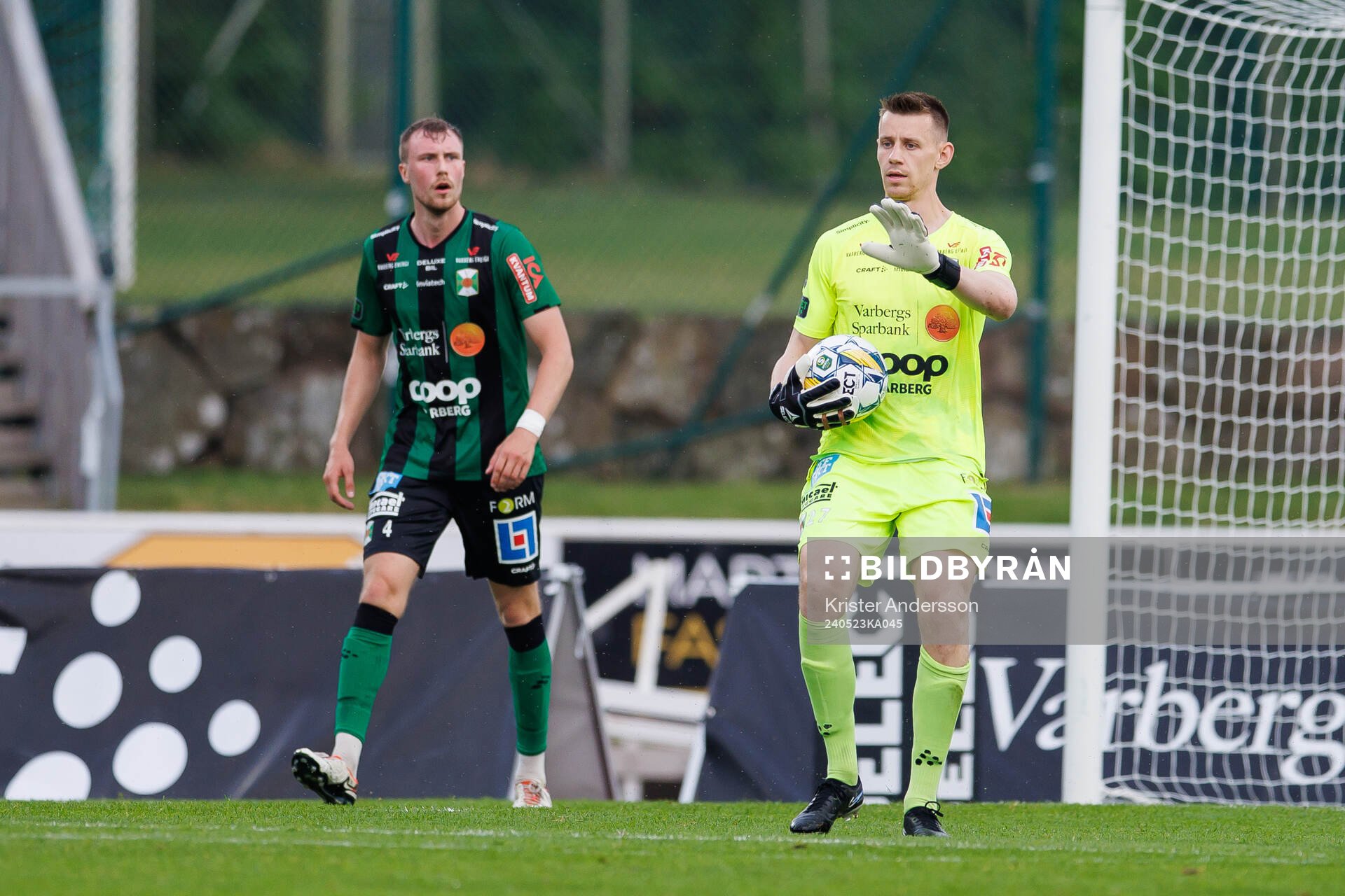 Varbergs målvakt David Olsson