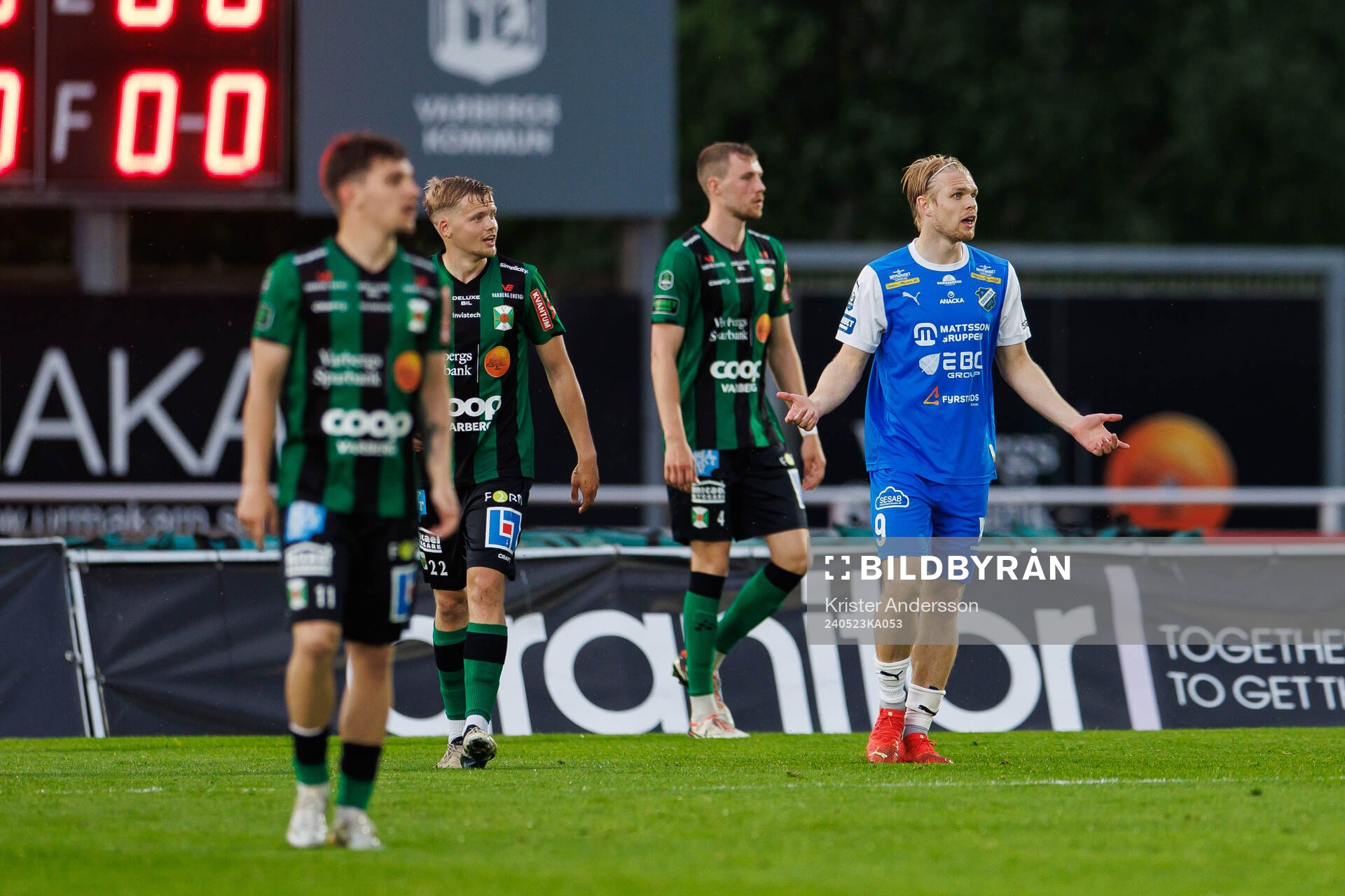 IK Oddevolds Linus Tornblad reagerar