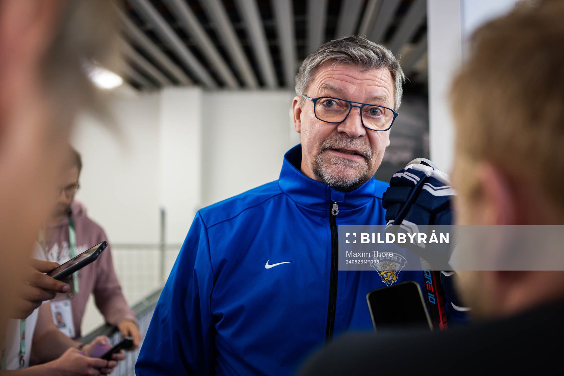 Head coach Jukka Jalonen of Finland