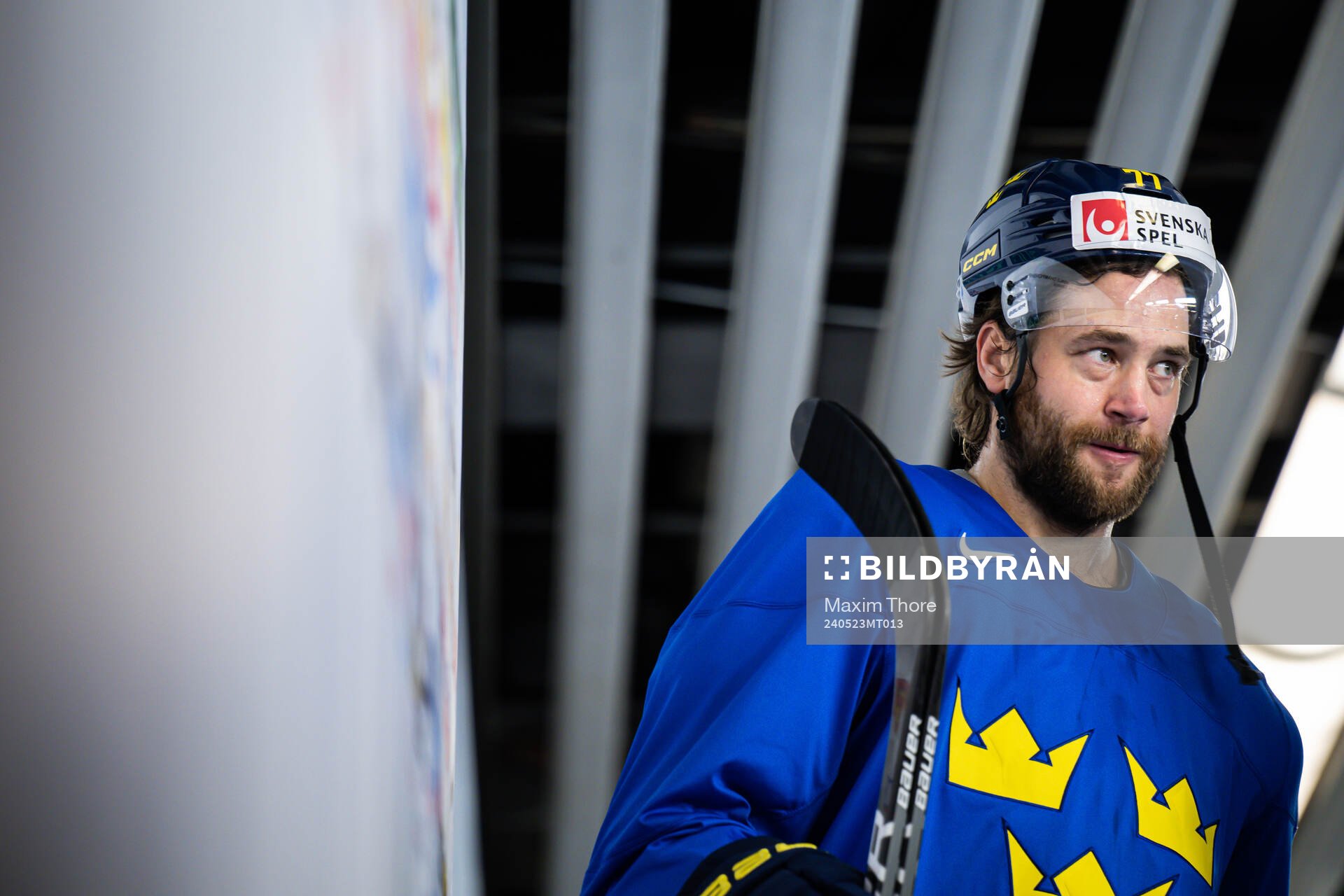 Victor Hedman of Sweden
