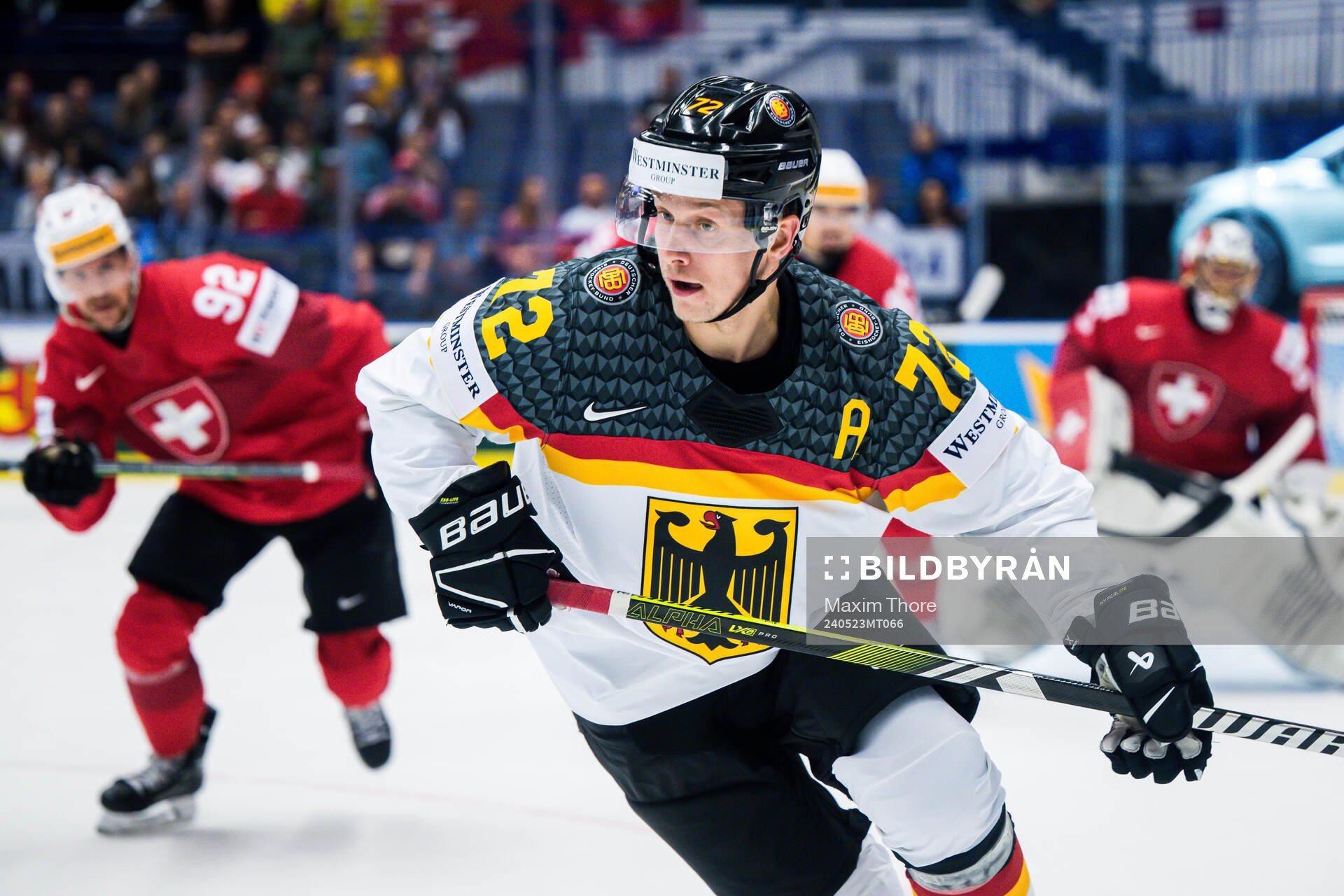 Dominik Kahun of Germany