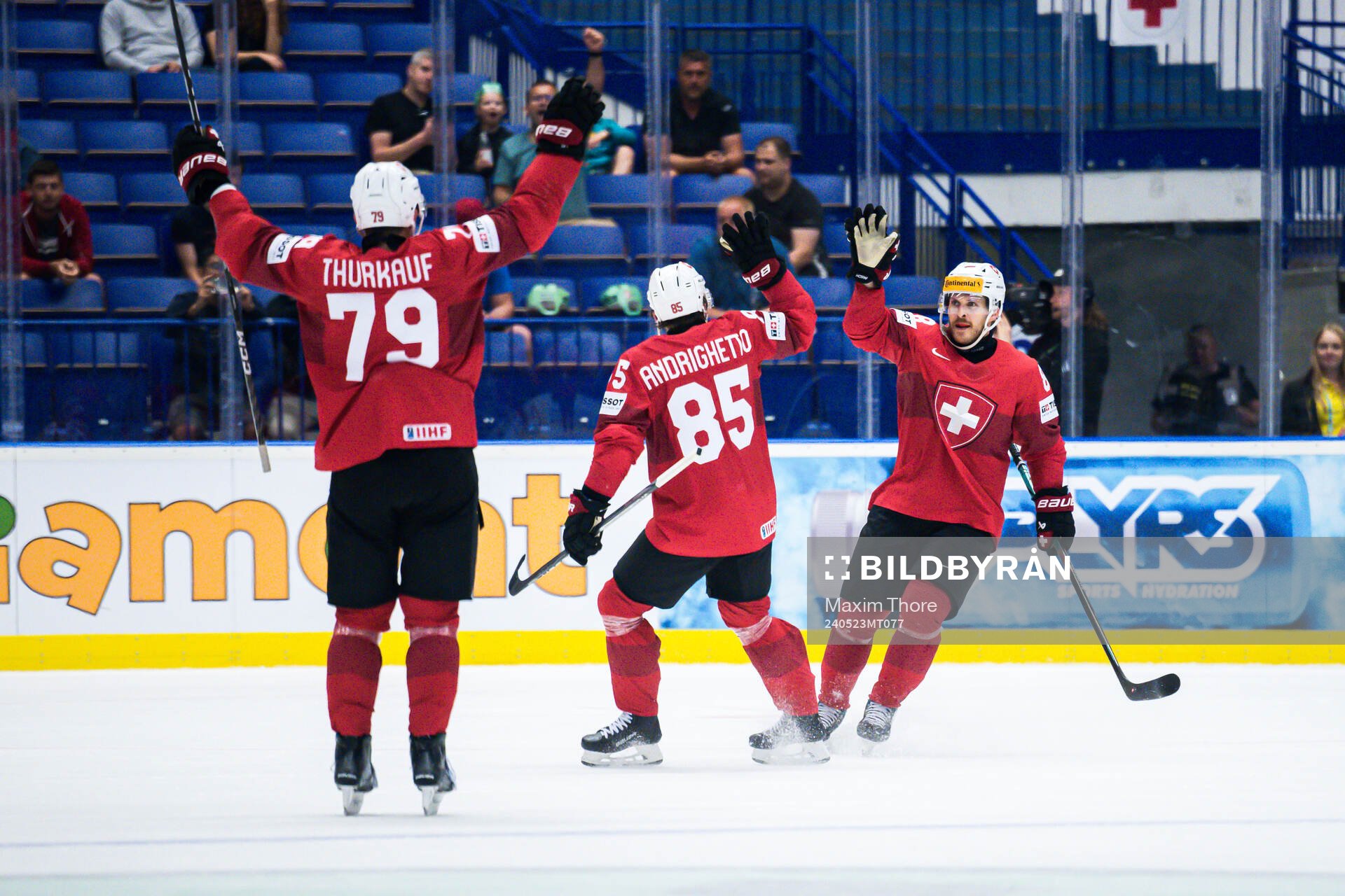 Christoph Bertschy of Switzerland celebrates