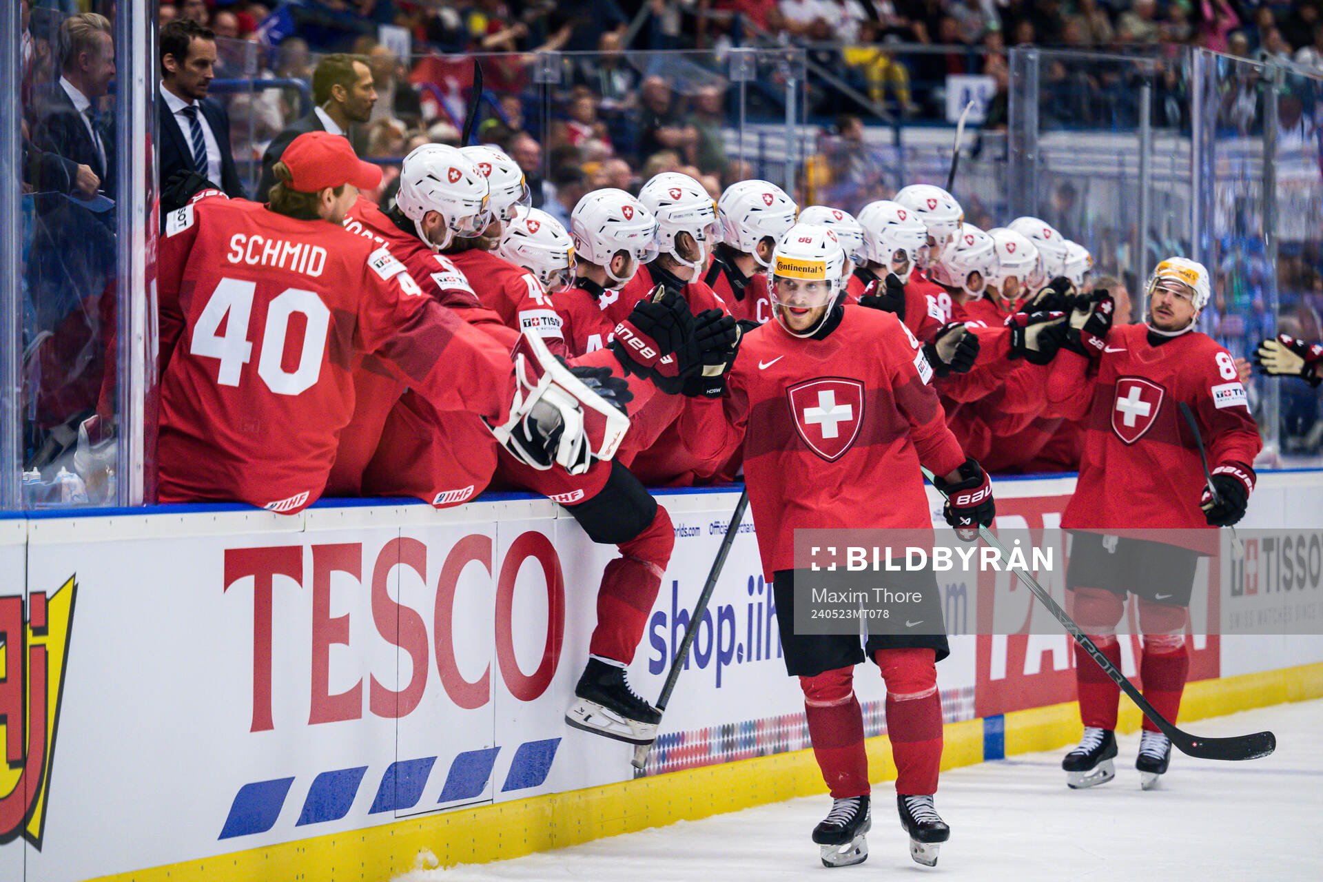 Christoph Bertschy of Switzerland celebrates