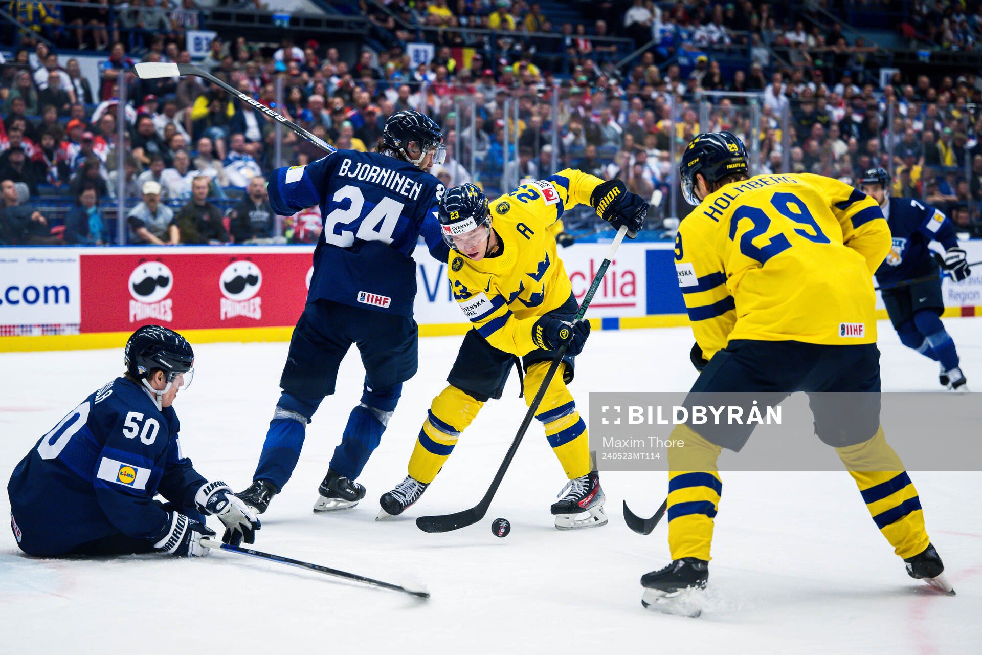 Juuso Riikola and Hannes Björninen of Finland and Lucas