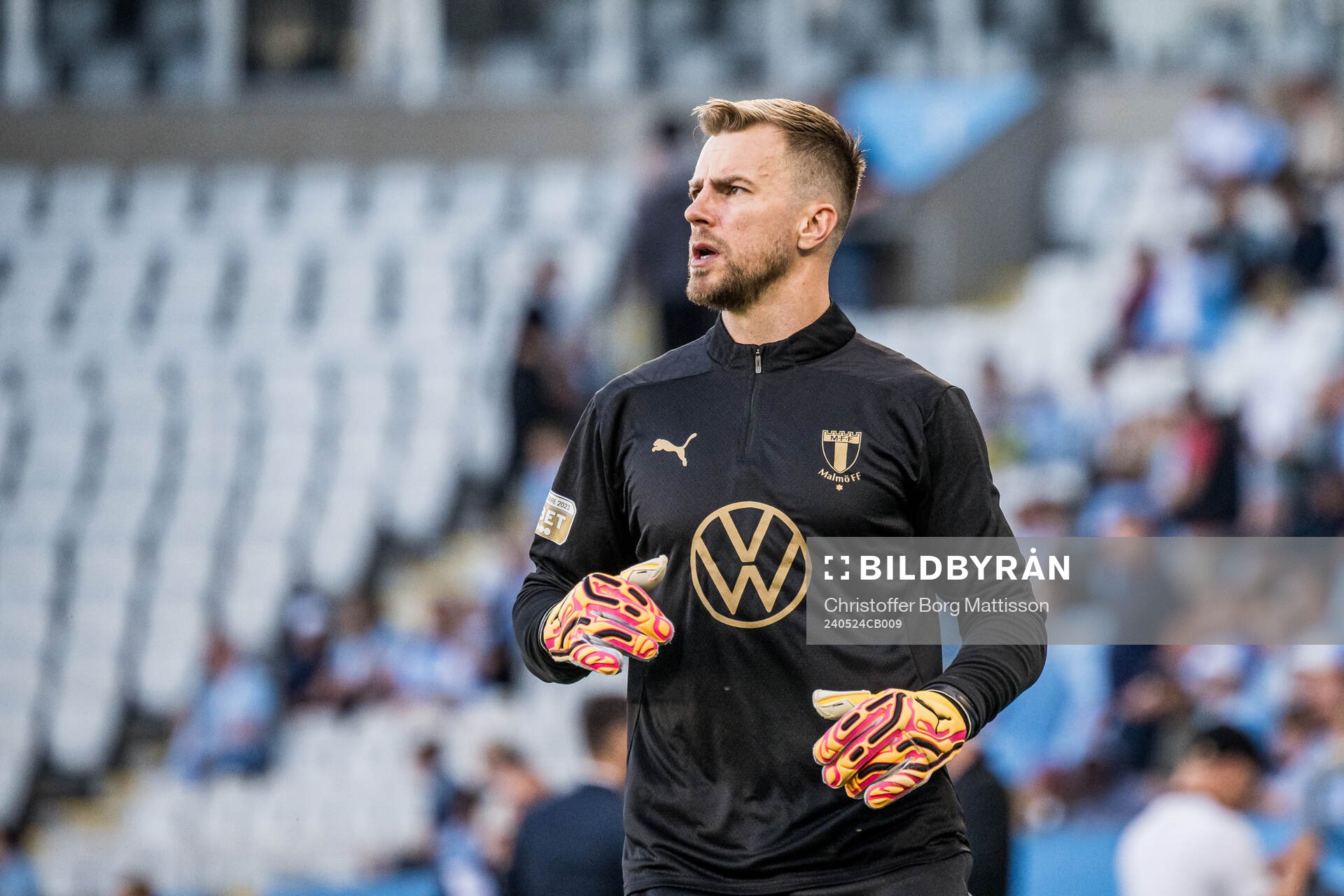 Malmö FFs målvakt Ricardo Friedrich