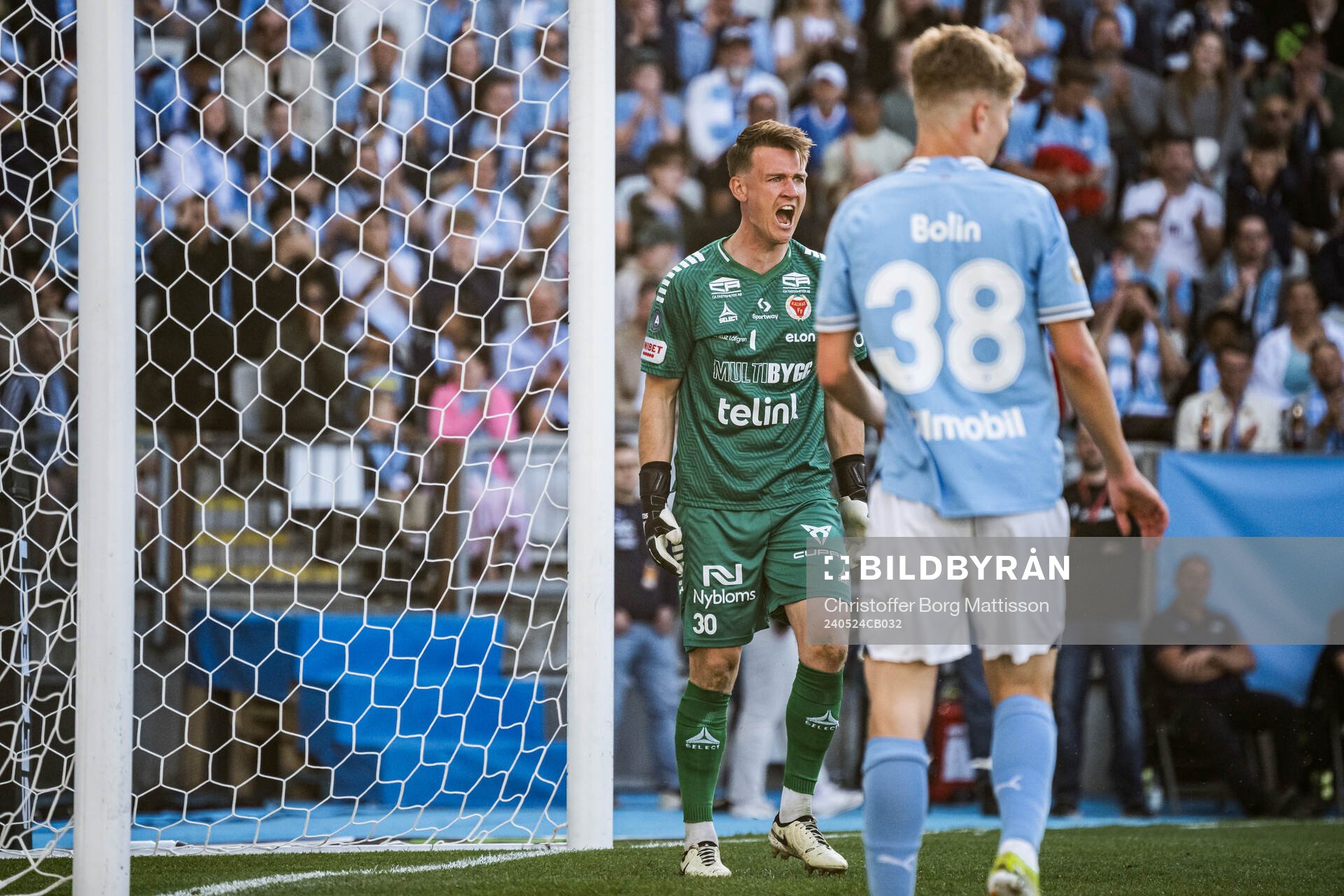 Kalmars målvakt Jakob Kindberg