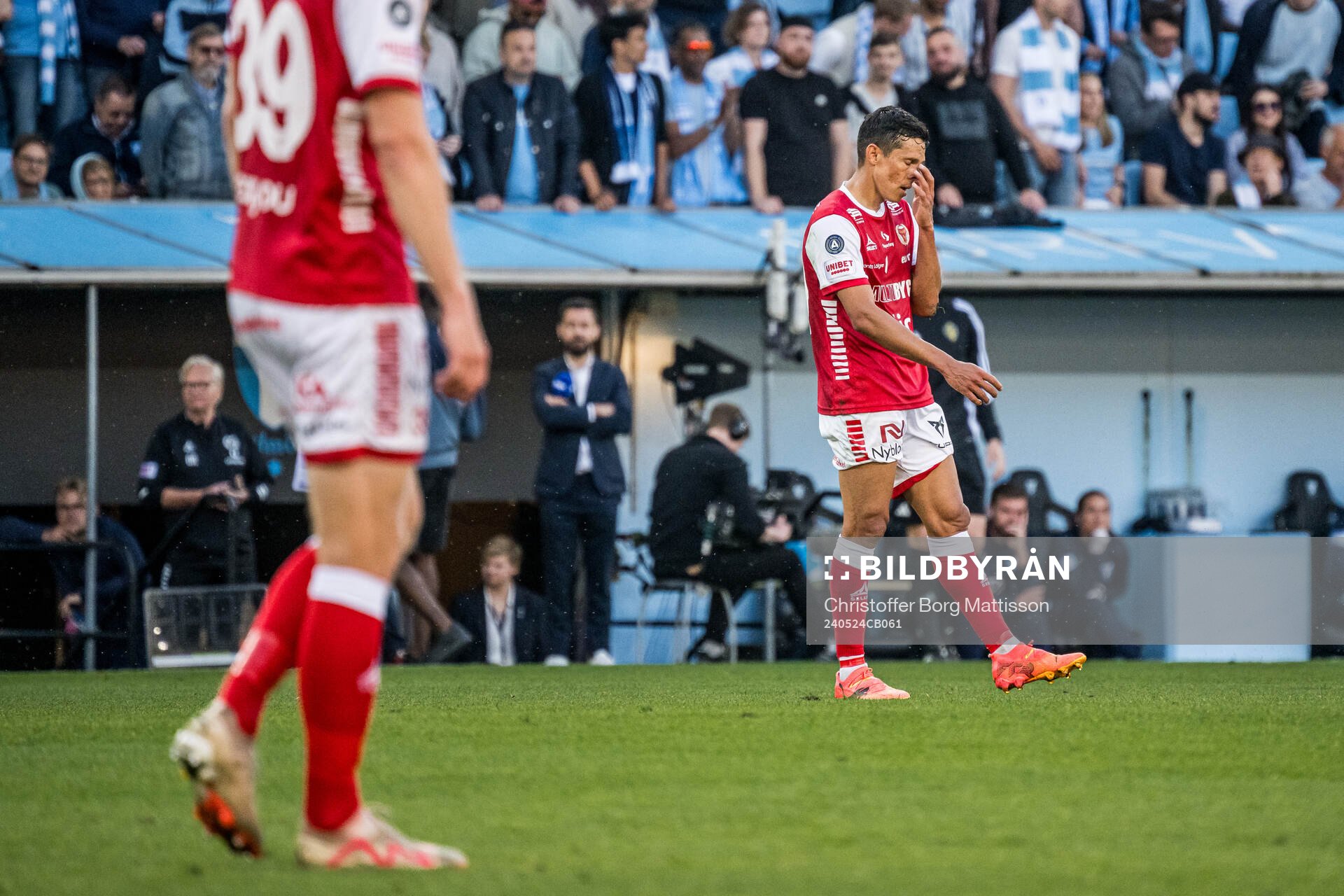 Kalmars Romario Pereira Sipiao deppar
