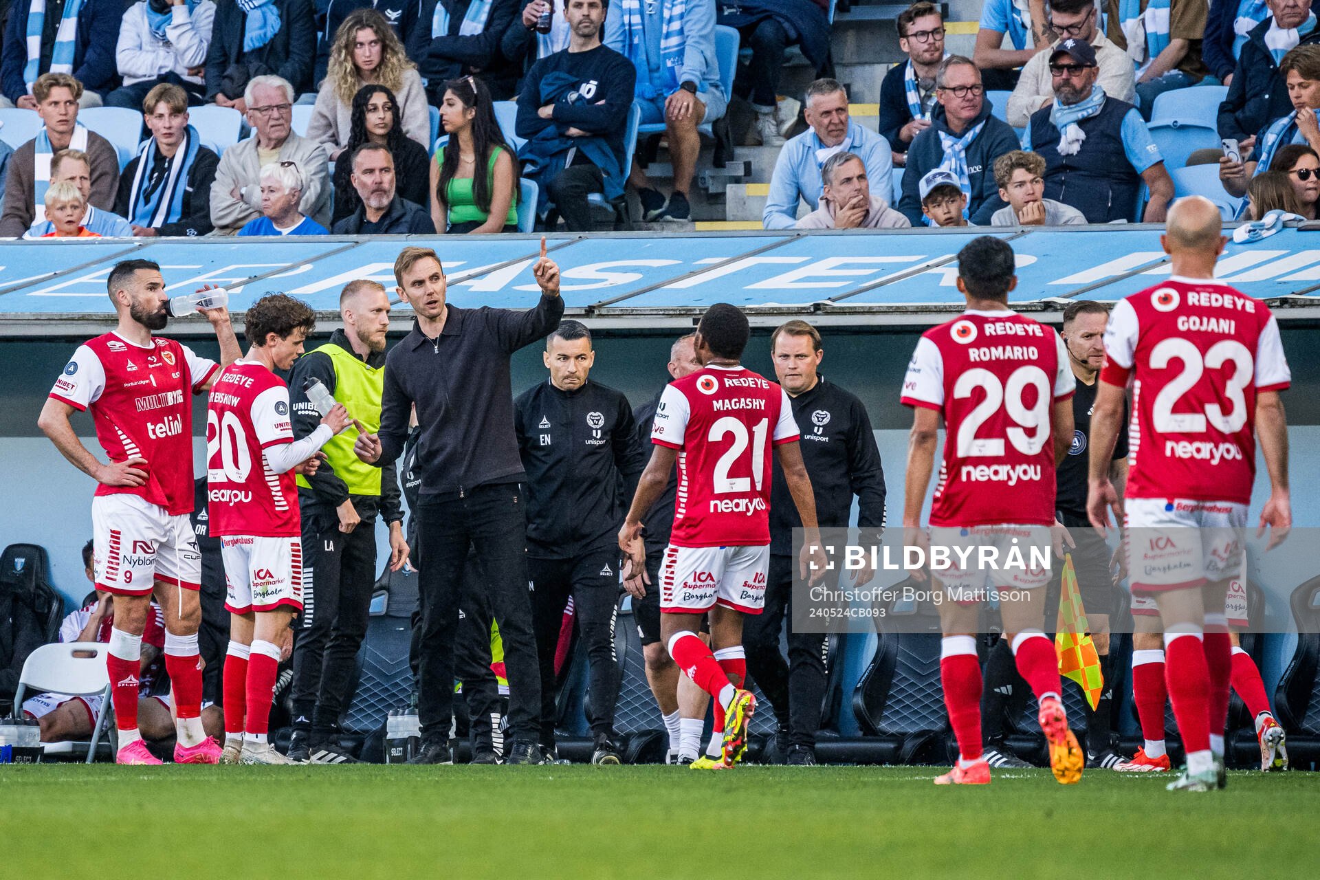 Kalmars tränare Henrik Jensen