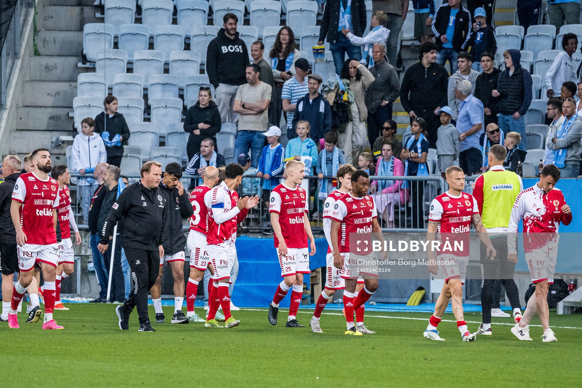 Kalmars spelare deppar