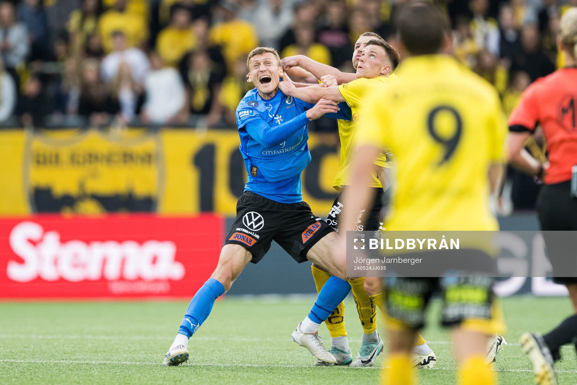 Halmstads Viktor Granath och Elfsborgs Gustav Henriksson