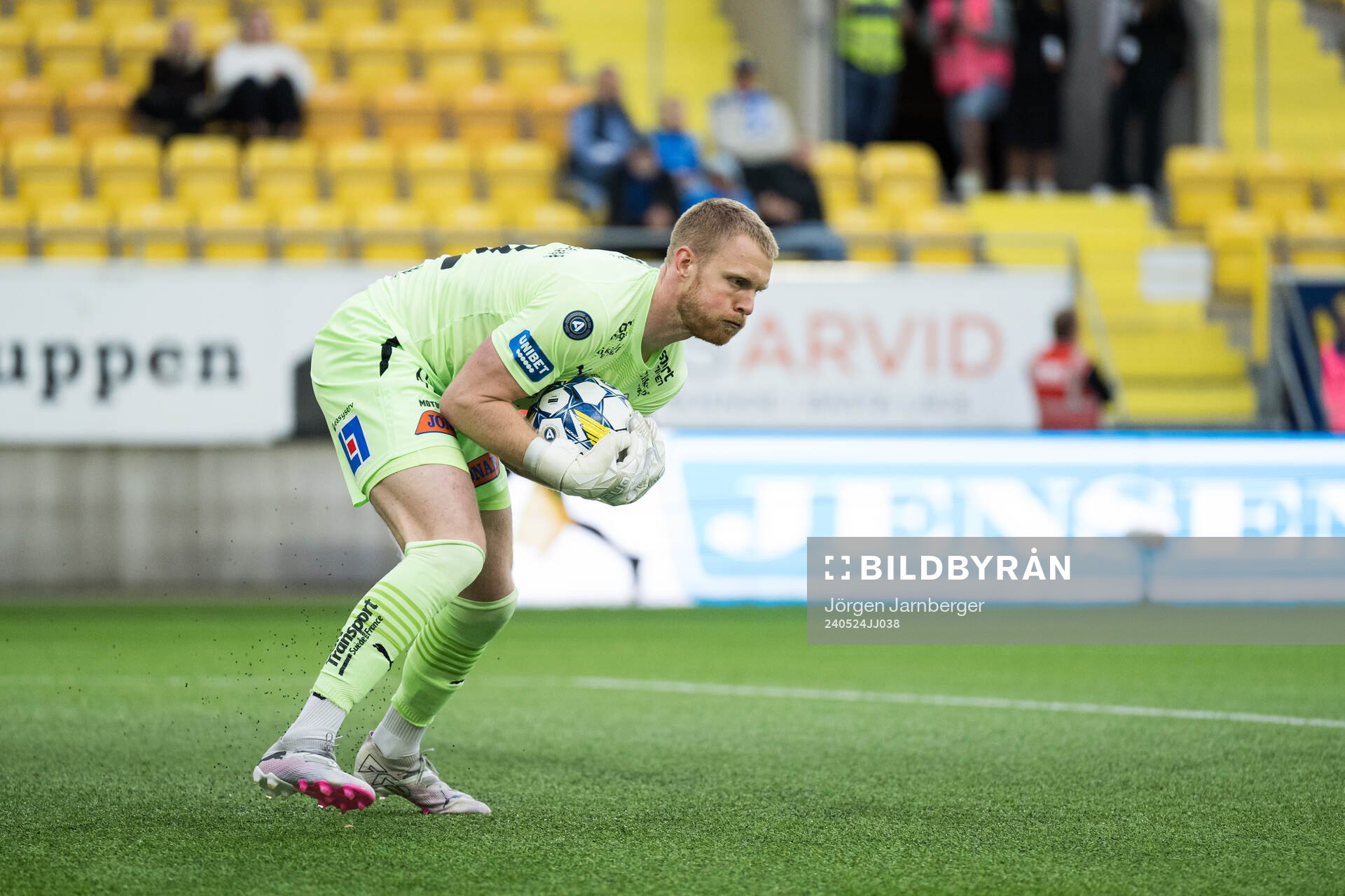 Halmstads målvakt Tim Erlandsson