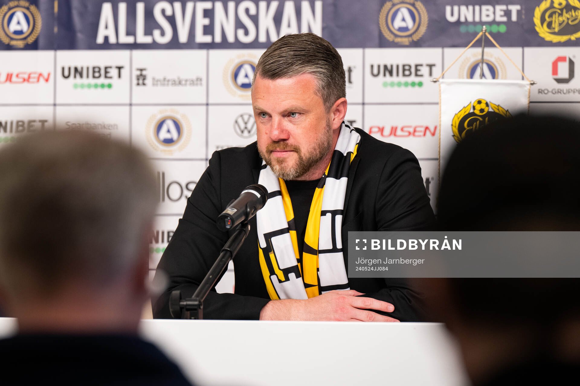 Elfsborgs manager Jimmy Thelin
