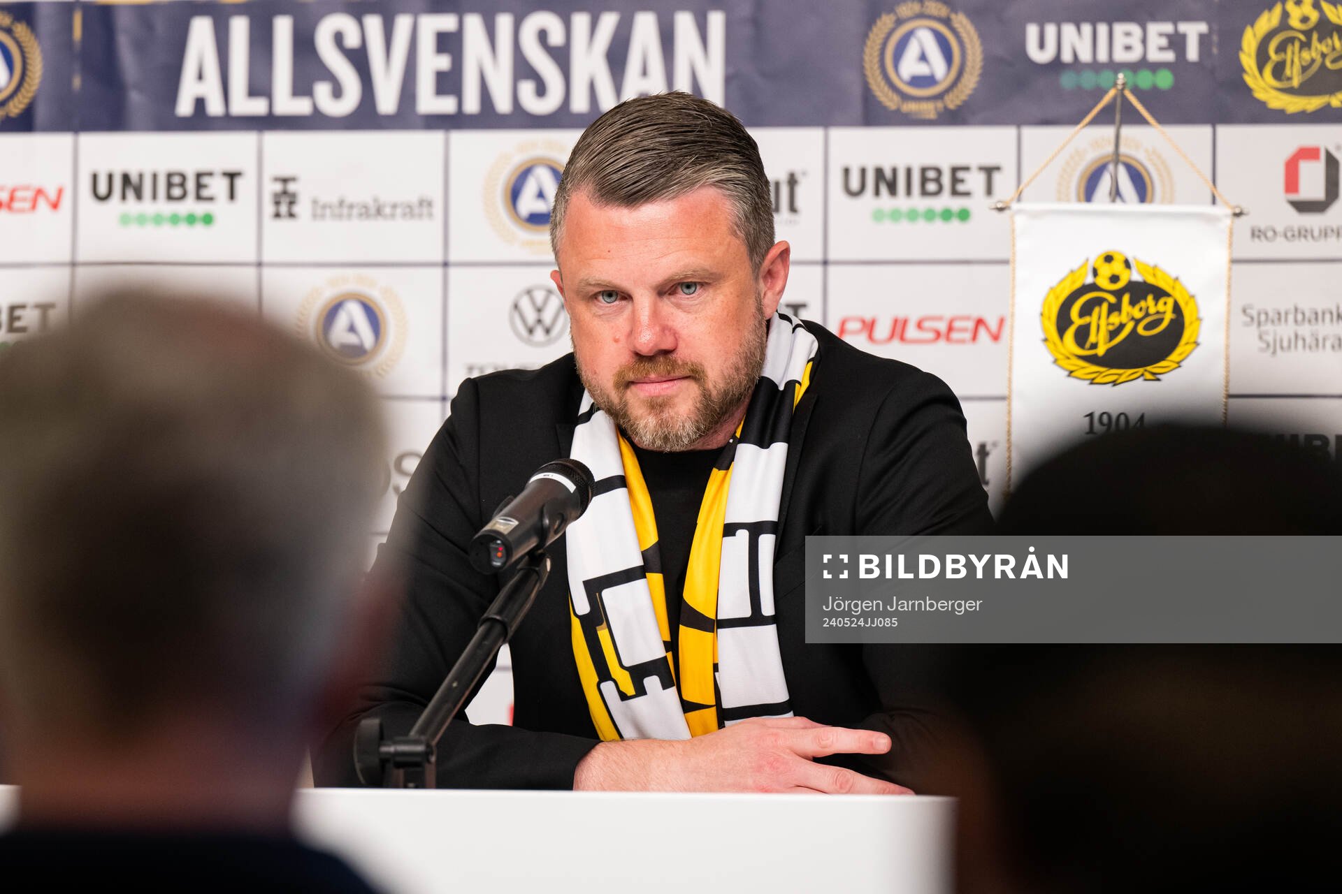 Elfsborgs manager Jimmy Thelin