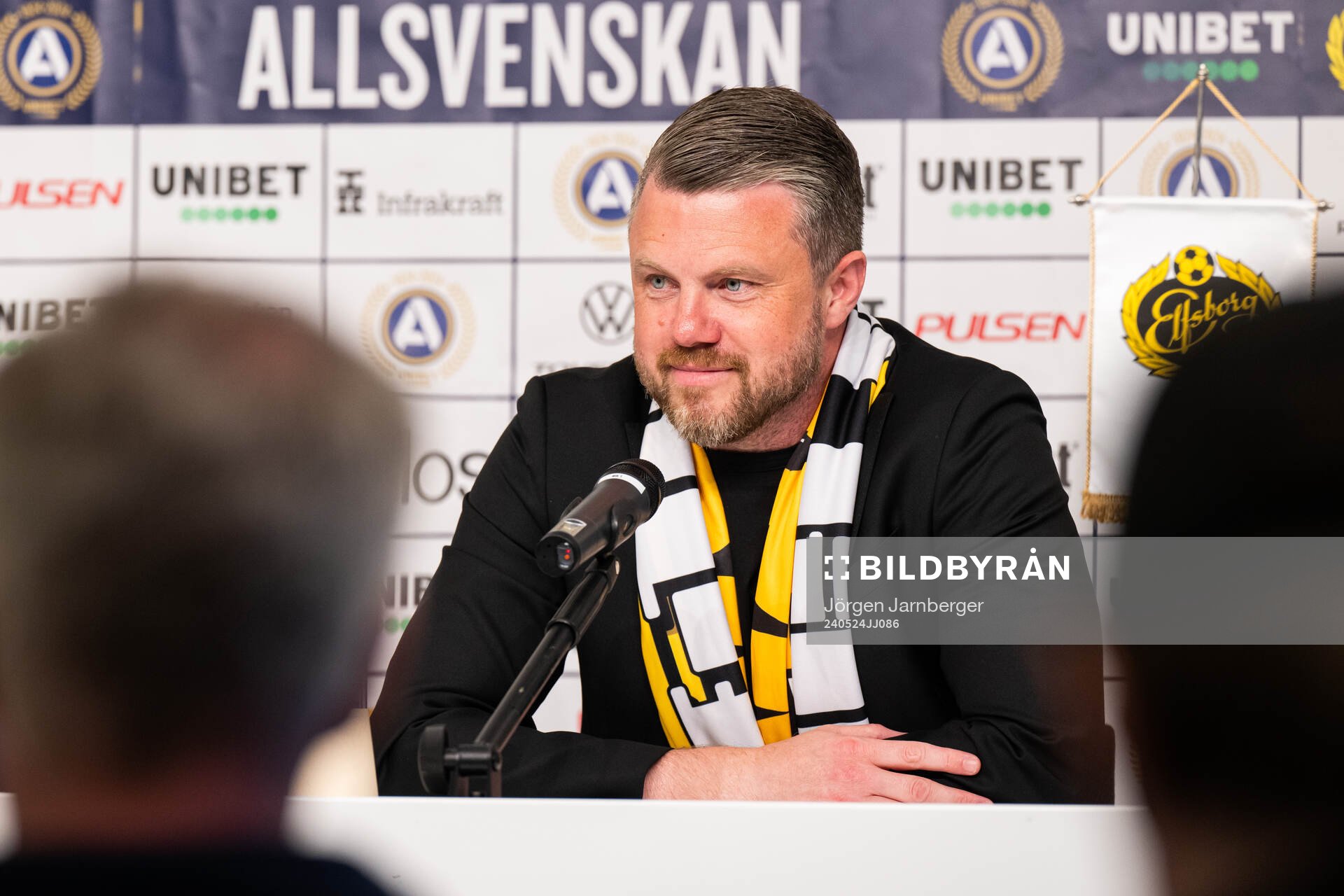 Elfsborgs manager Jimmy Thelin