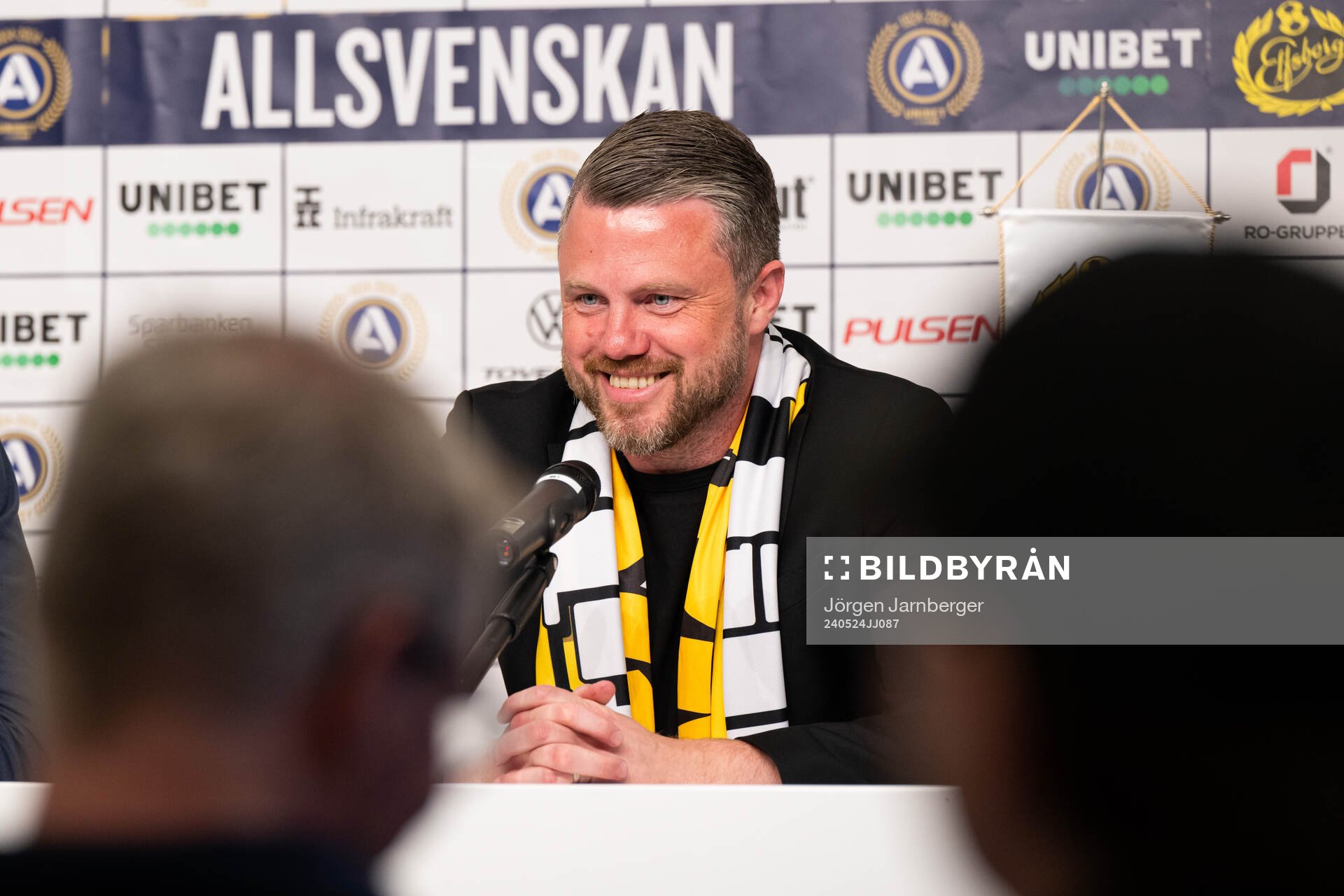 Elfsborgs manager Jimmy Thelin