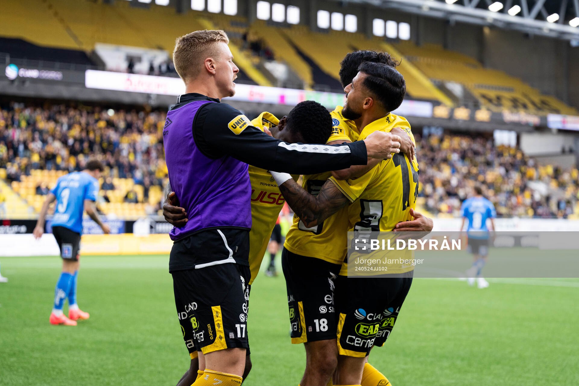 Elfsborgs spelare jublar