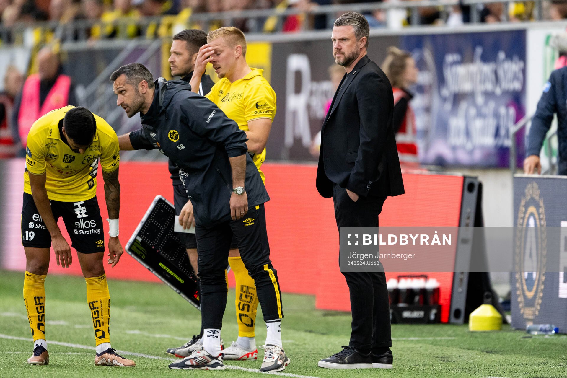 Elfsborgs manager Jimmy Thelin