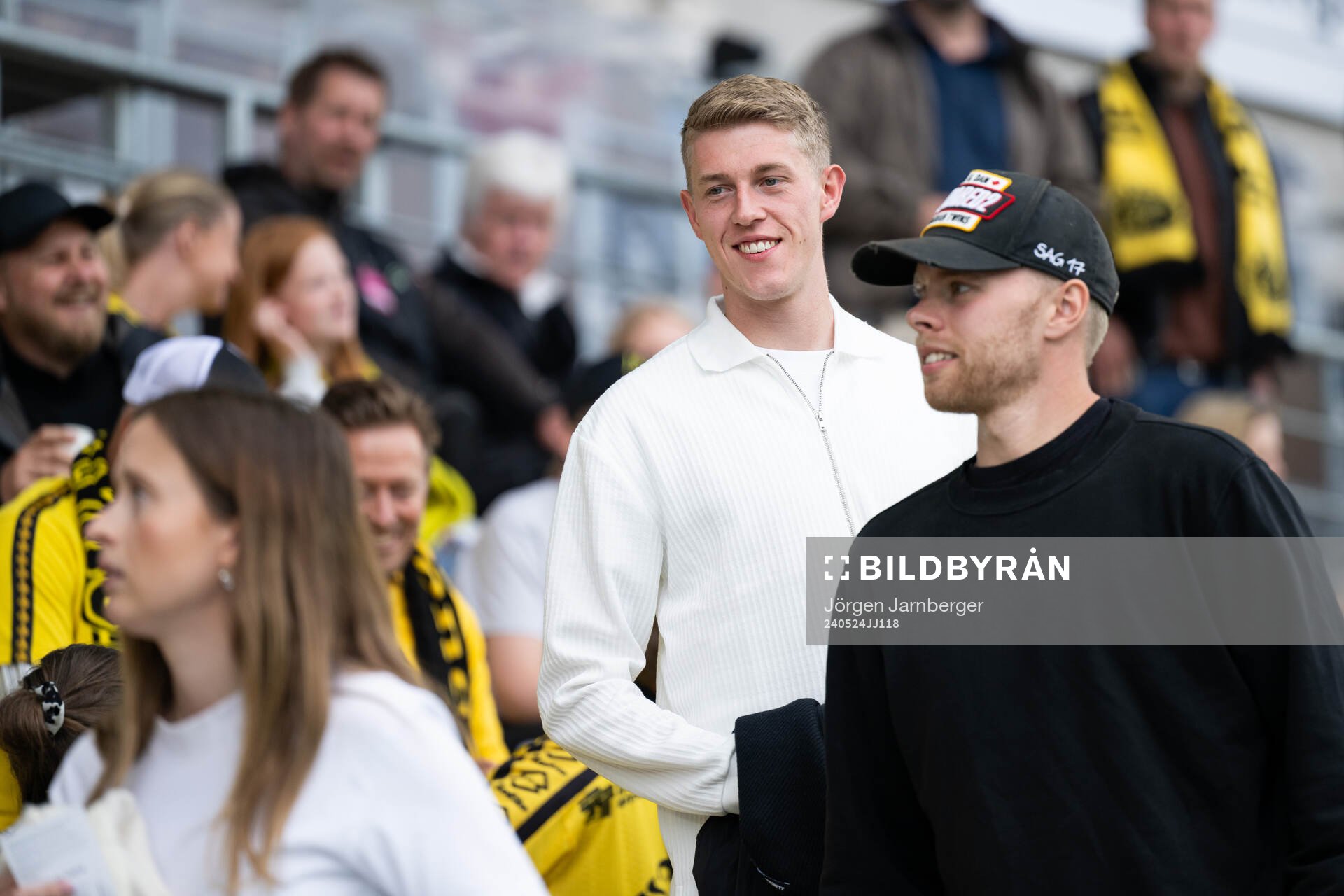 Före detta Elfsborgs spelarna Alexander Bernhardsson och