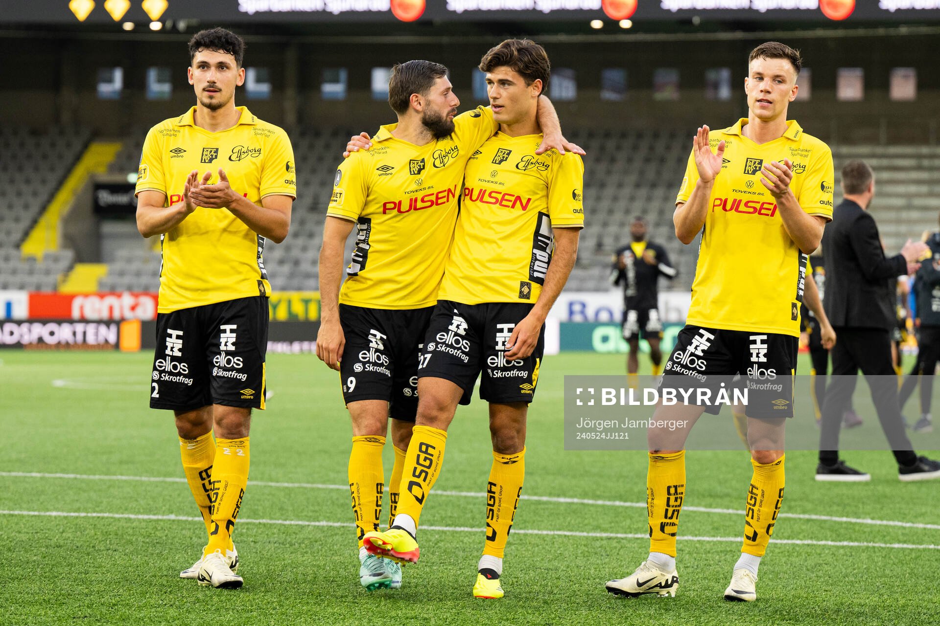 Elfsborgs Dion KrasniqiArber Zeneli, Besfort Zeneli och