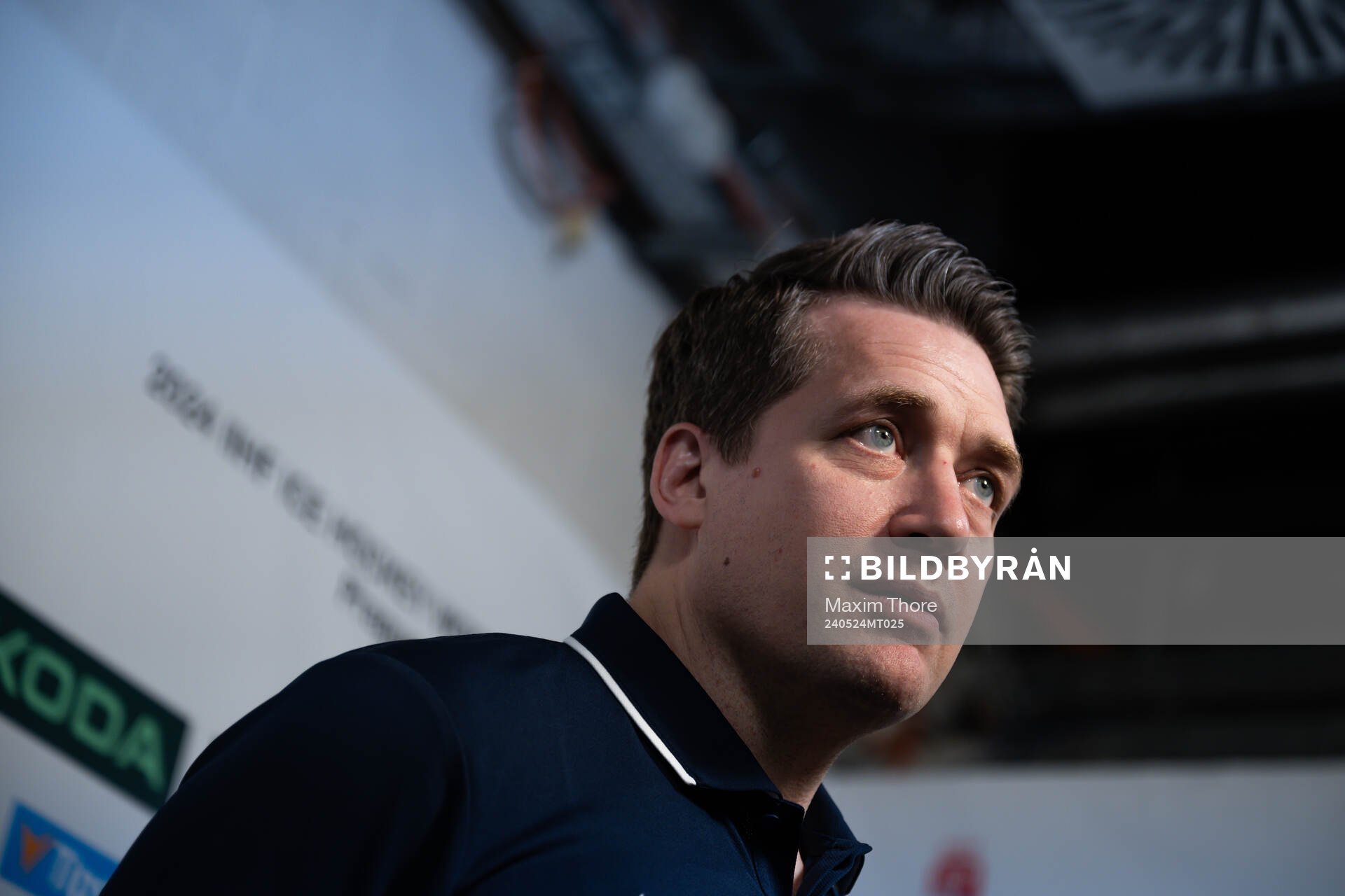 Head coach Sam Hallam of Sweden