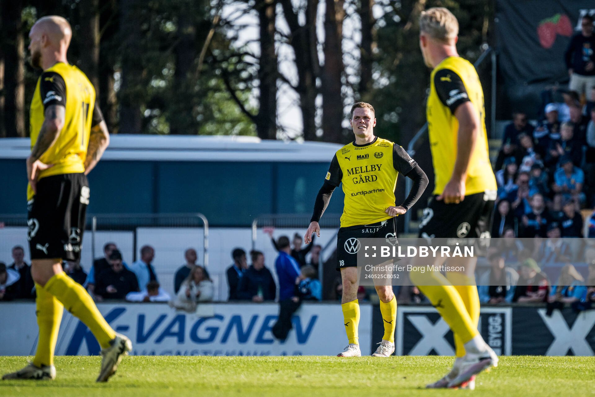 Mjällbys Jacob Bergström deppar