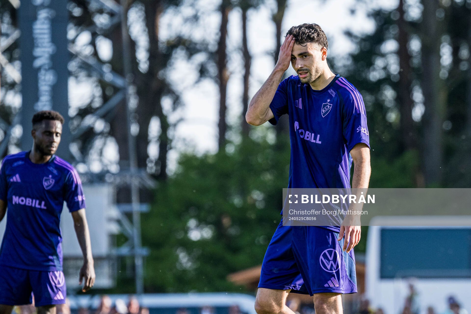 Djurgårdens Deniz Hummet deppar