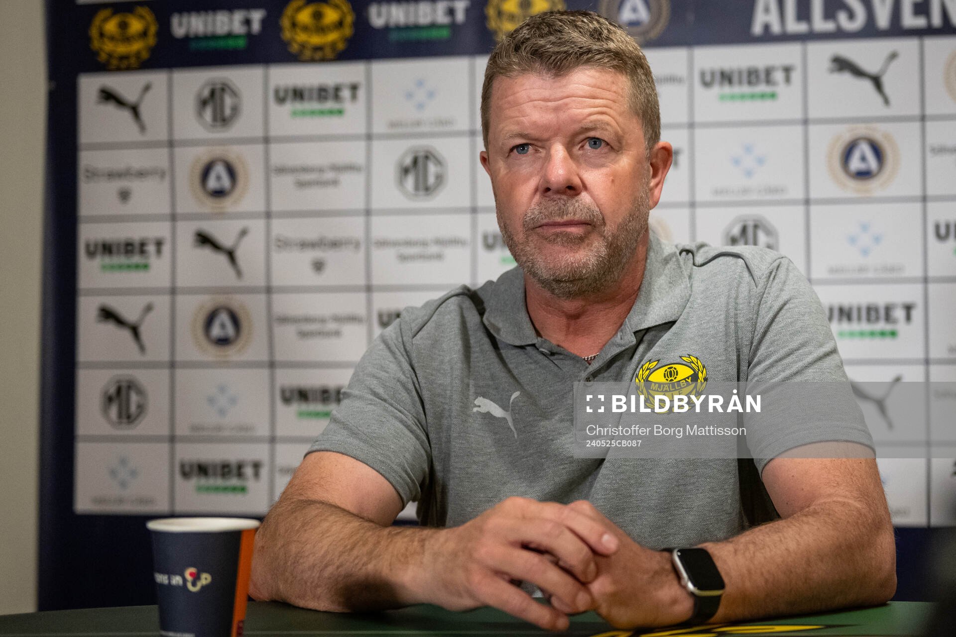Mjällbys tränare Anders Torstensson