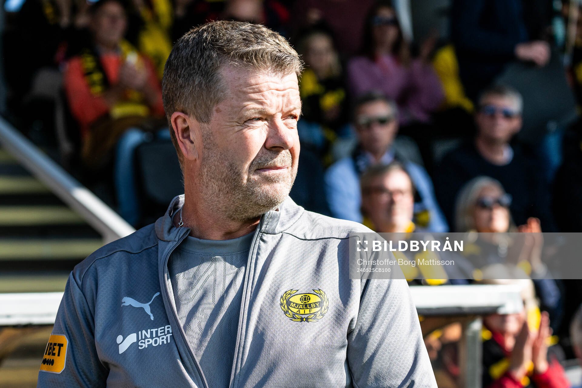 Mjällbys tränare Anders Torstensson