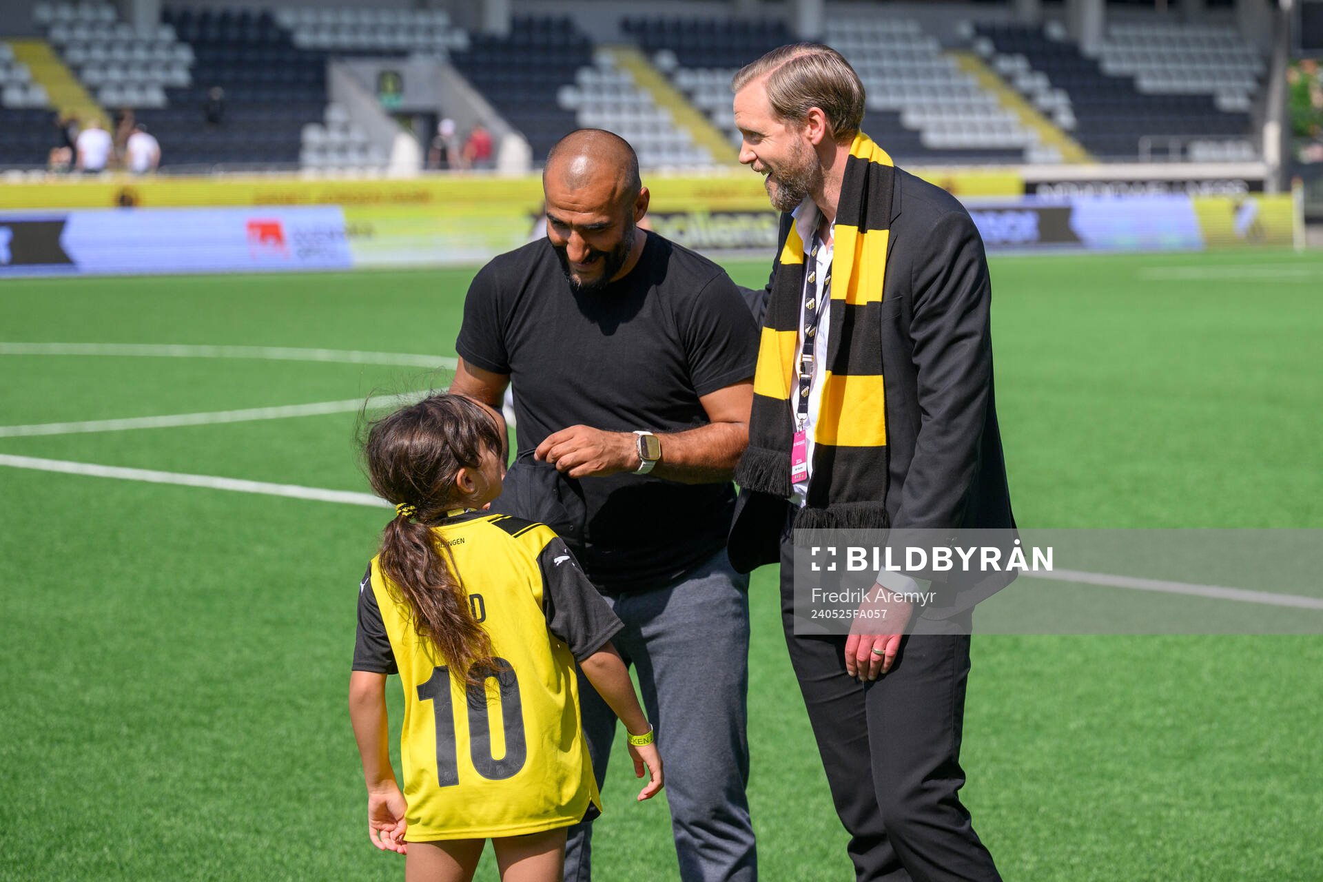 Häckens tränare Mak Lind och klubbchef Marcus Jodin