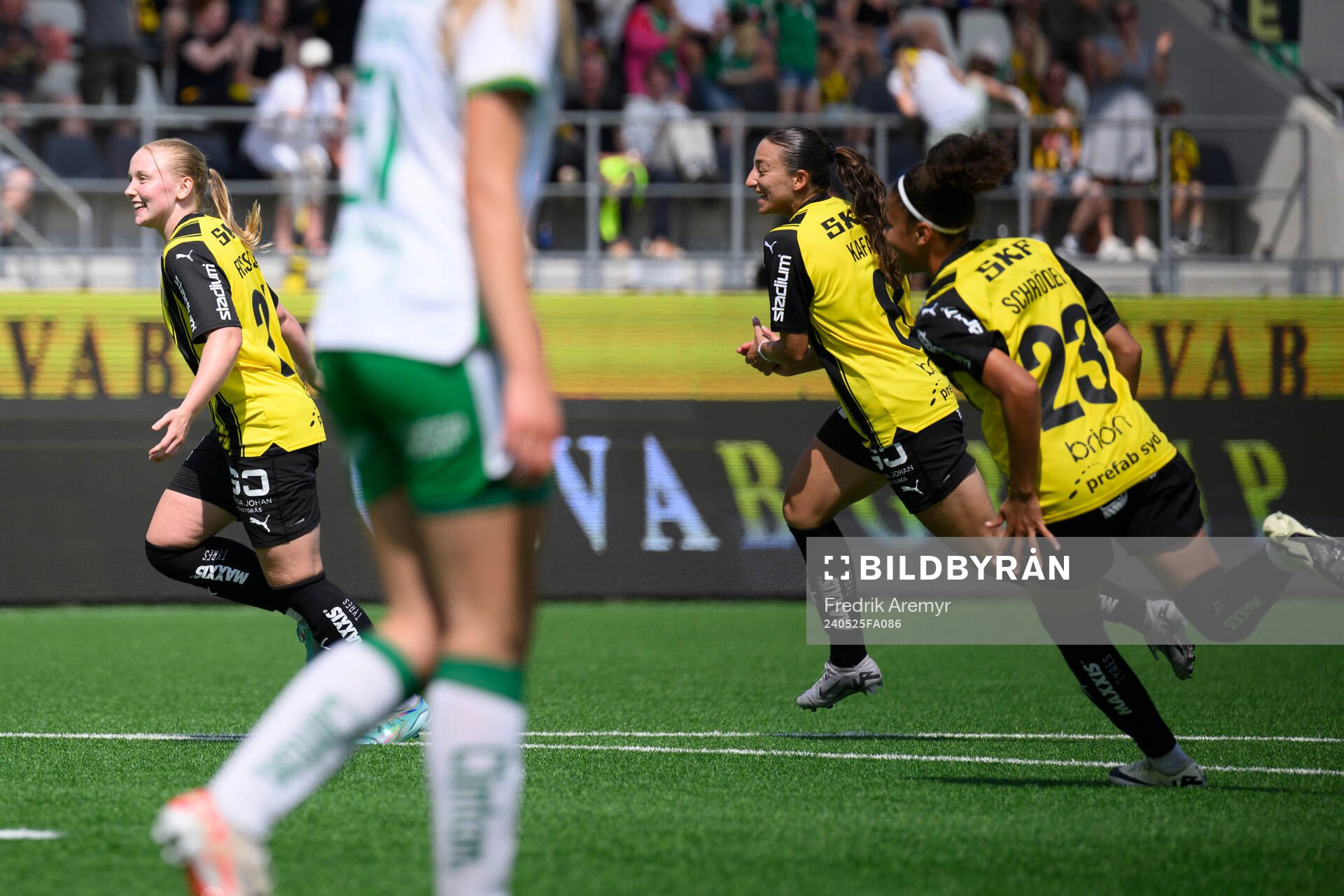 Häckens målskytt Johanna Fossdalsá Sørensen, Rusul Rosa