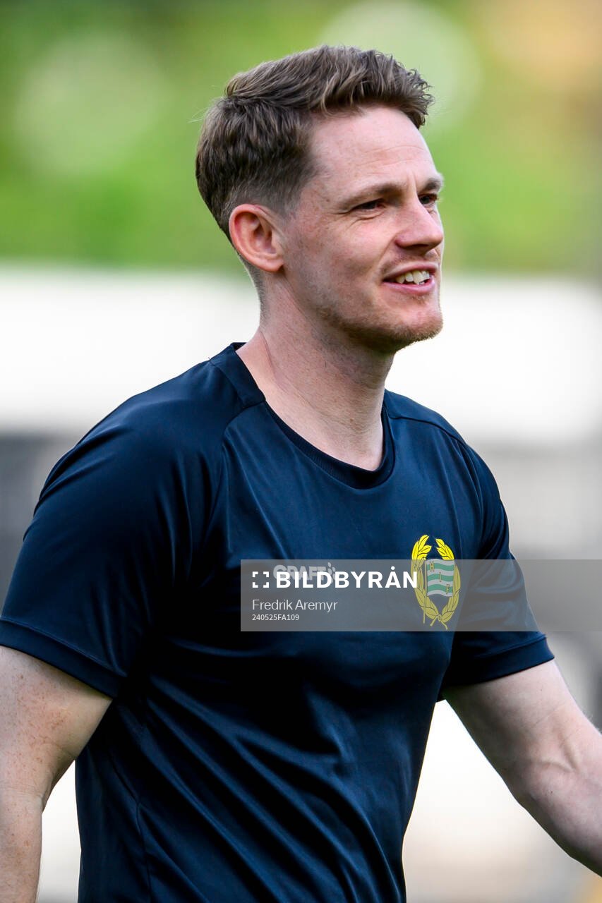 Hammarbys assisterande tränare William Strömberg