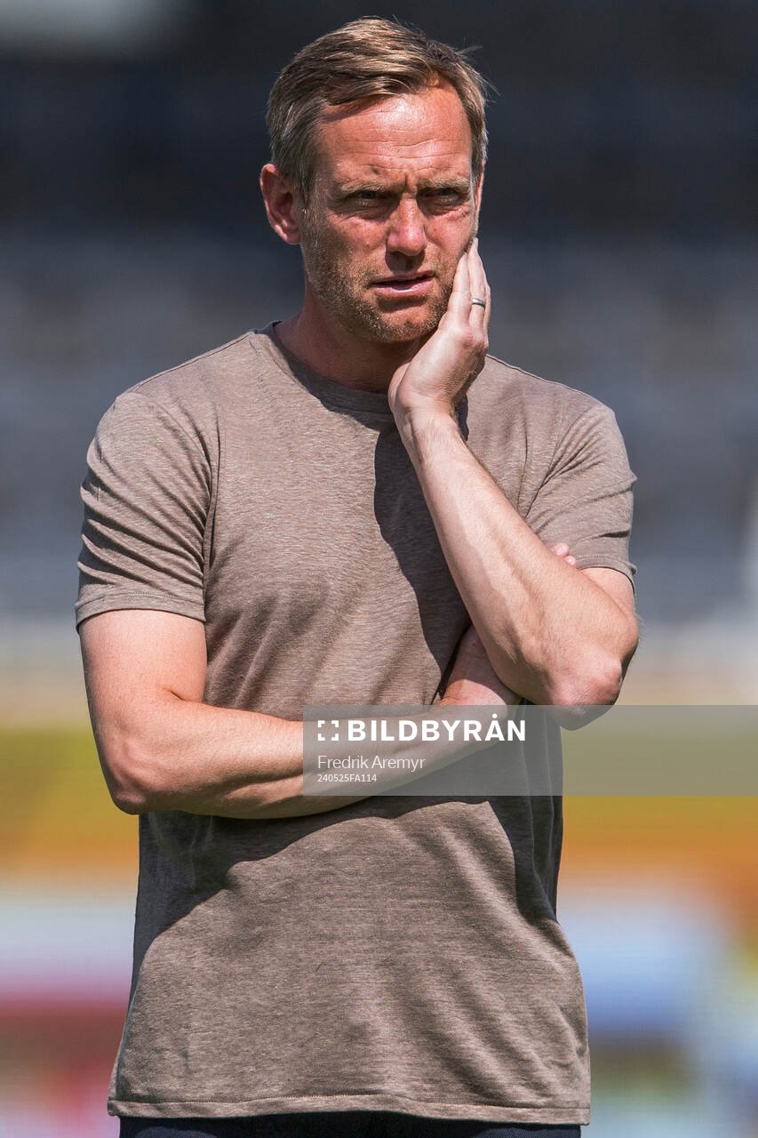 Hammarbys tränare Martin Sjögren