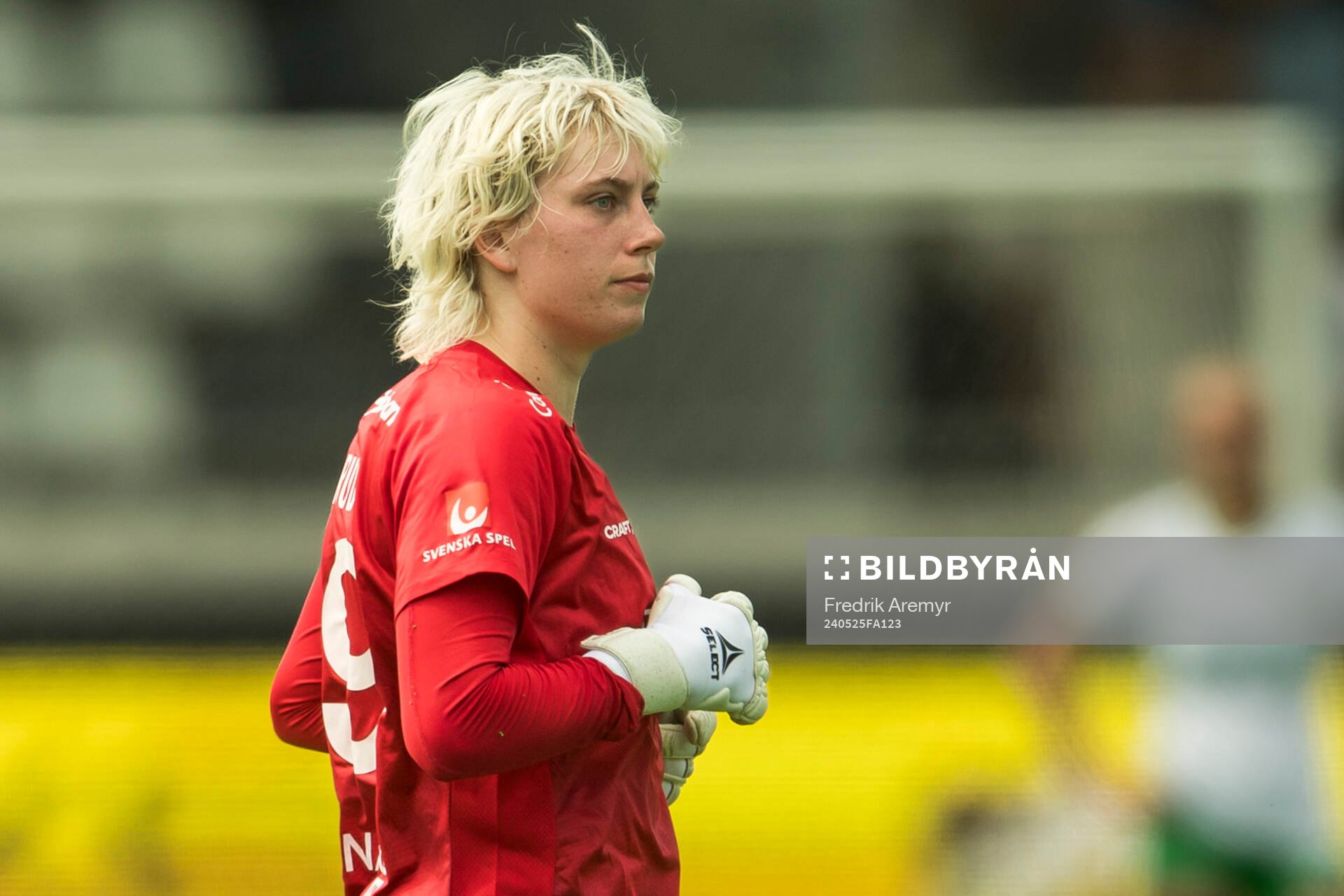 Hammarbys målvakt Moa Edrud