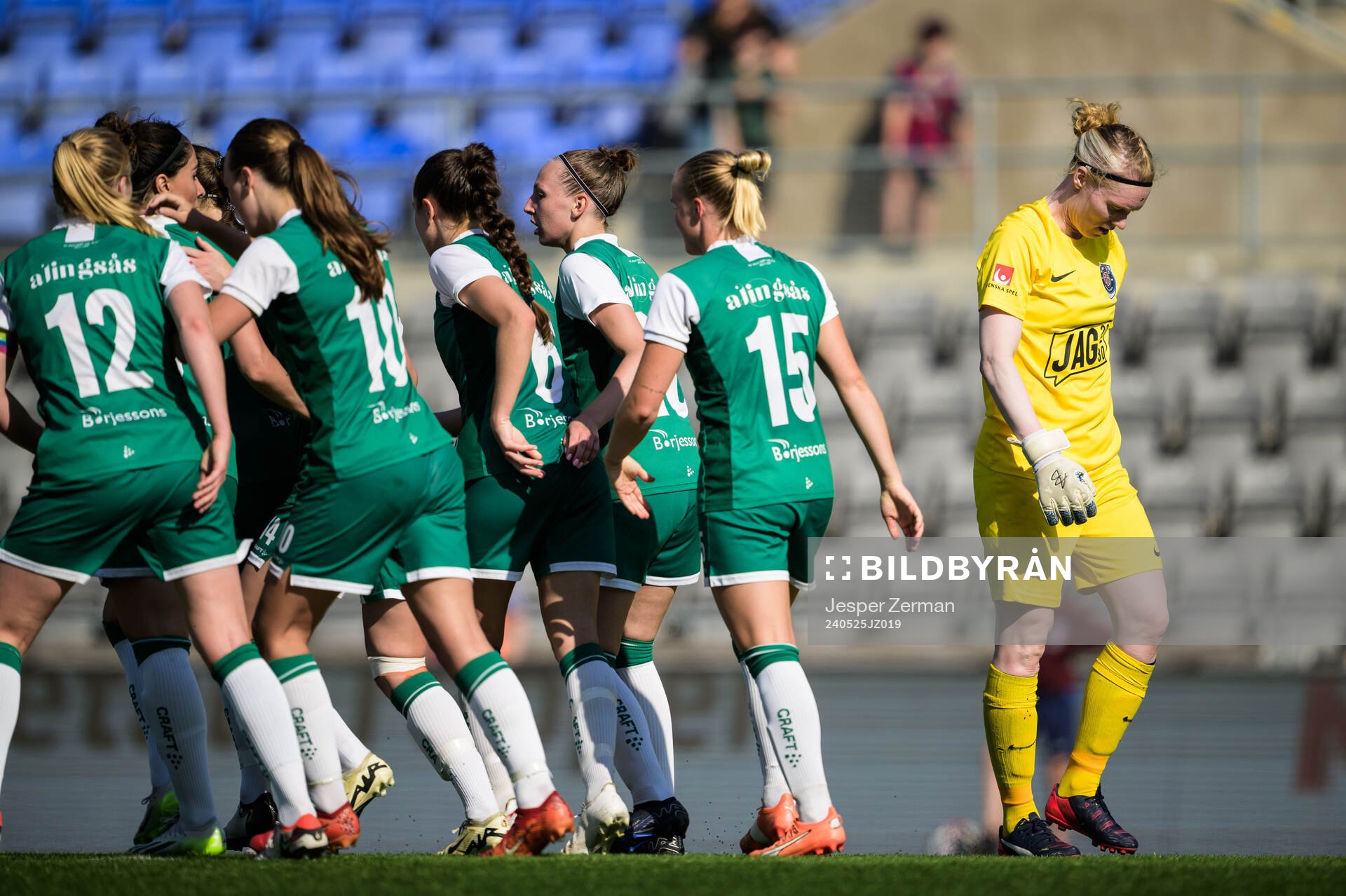 Eskilstuna Uniteds Hedvig Lindahl deppar