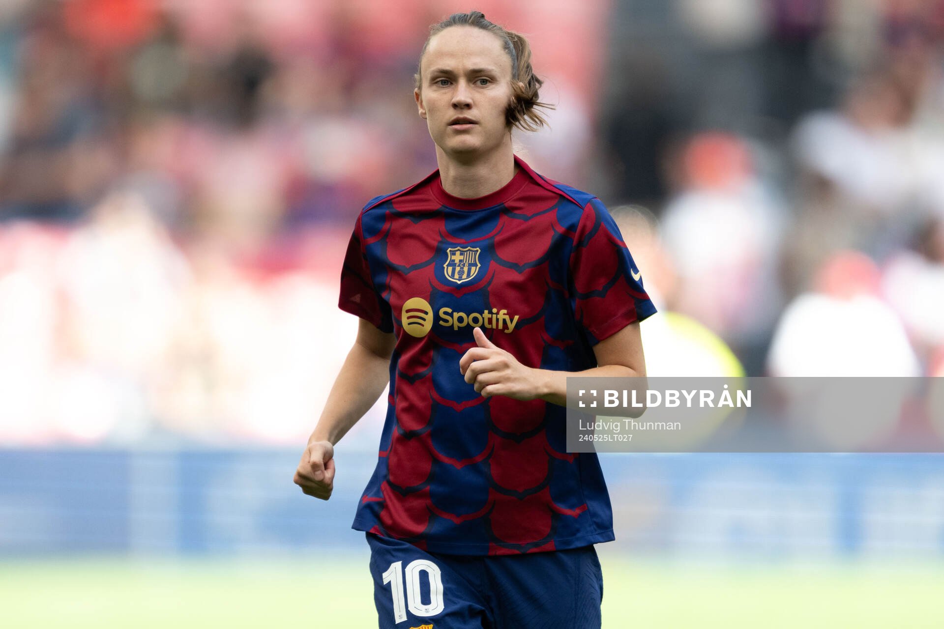 Caroline Graham Hansen of Barcelona