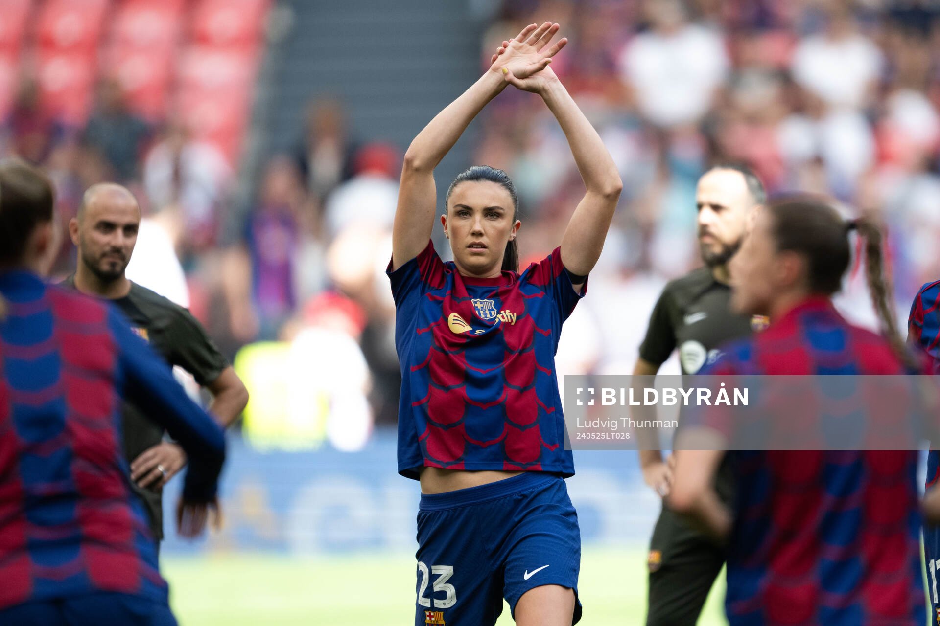 Ingrid Syrstad Engen of Barcelona