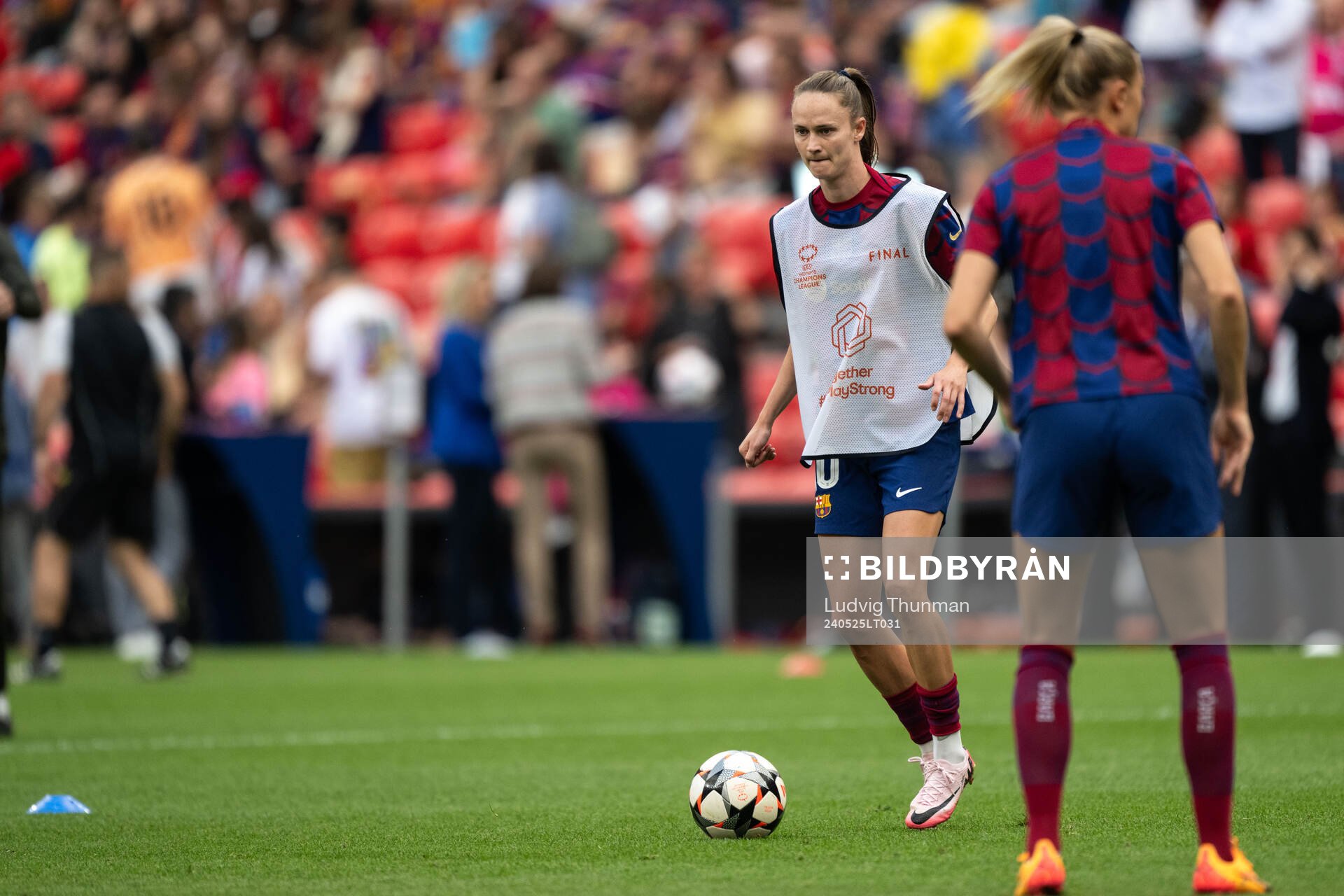 Caroline Graham Hansen of Barcelona