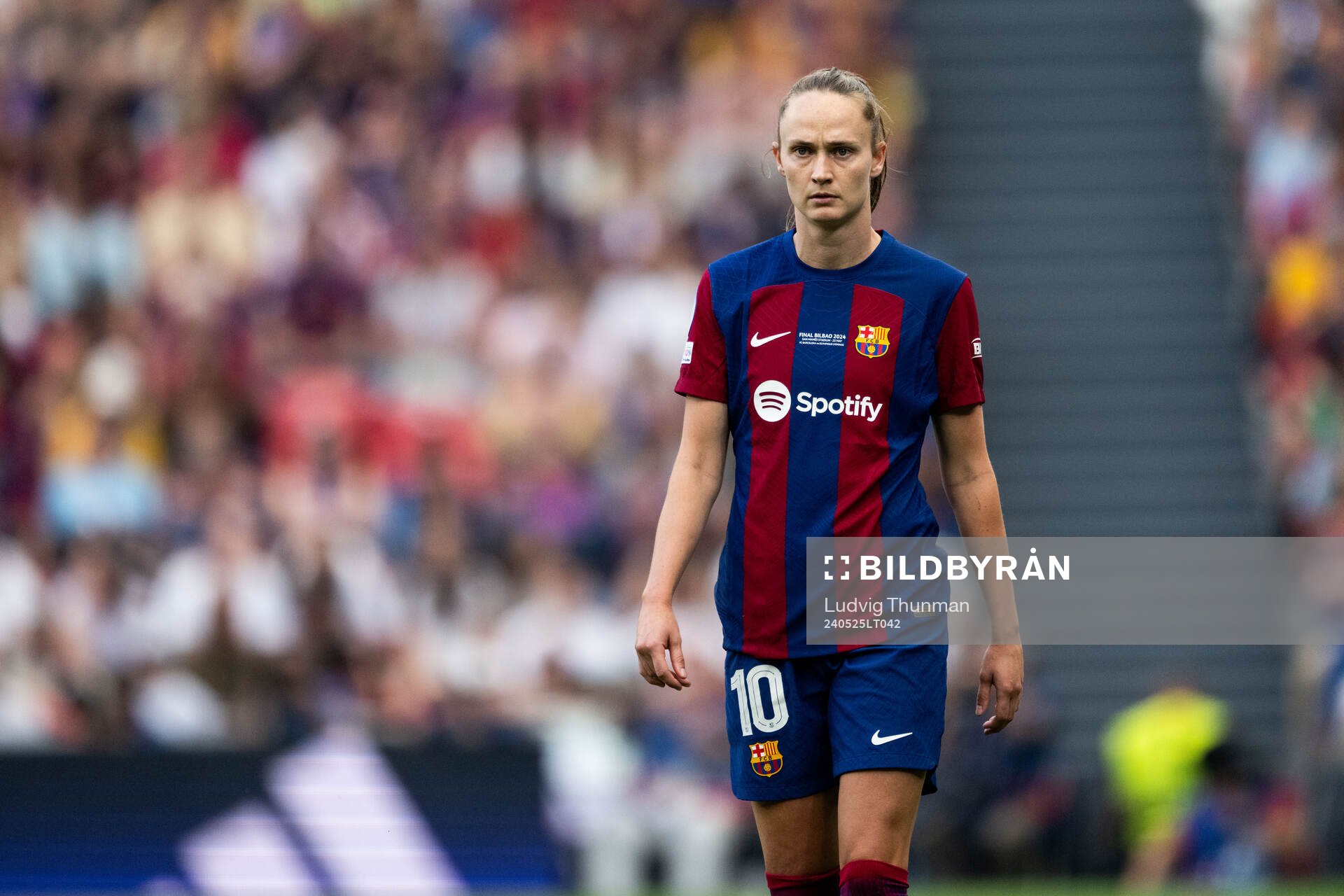 Caroline Graham Hansen of Barcelona