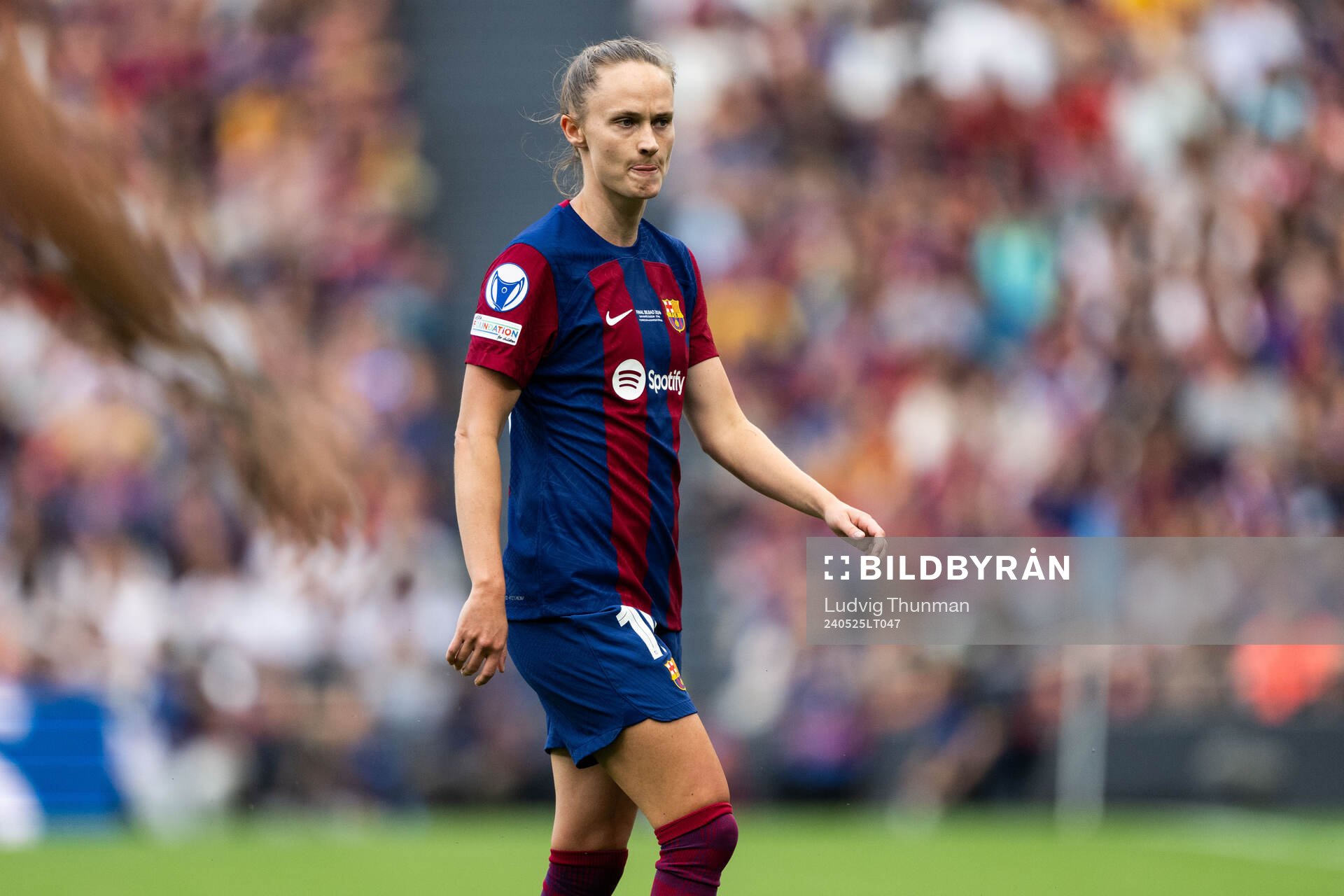 Caroline Graham Hansen of Barcelona