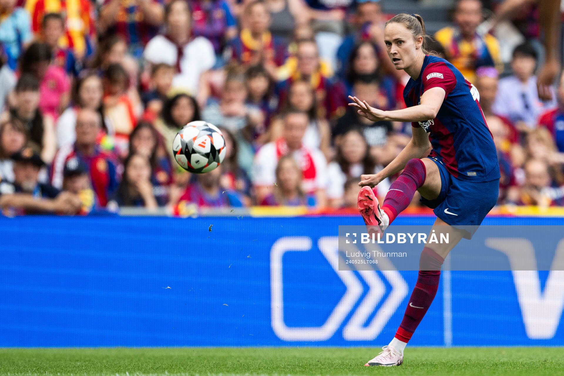Caroline Graham Hansen of Barcelona