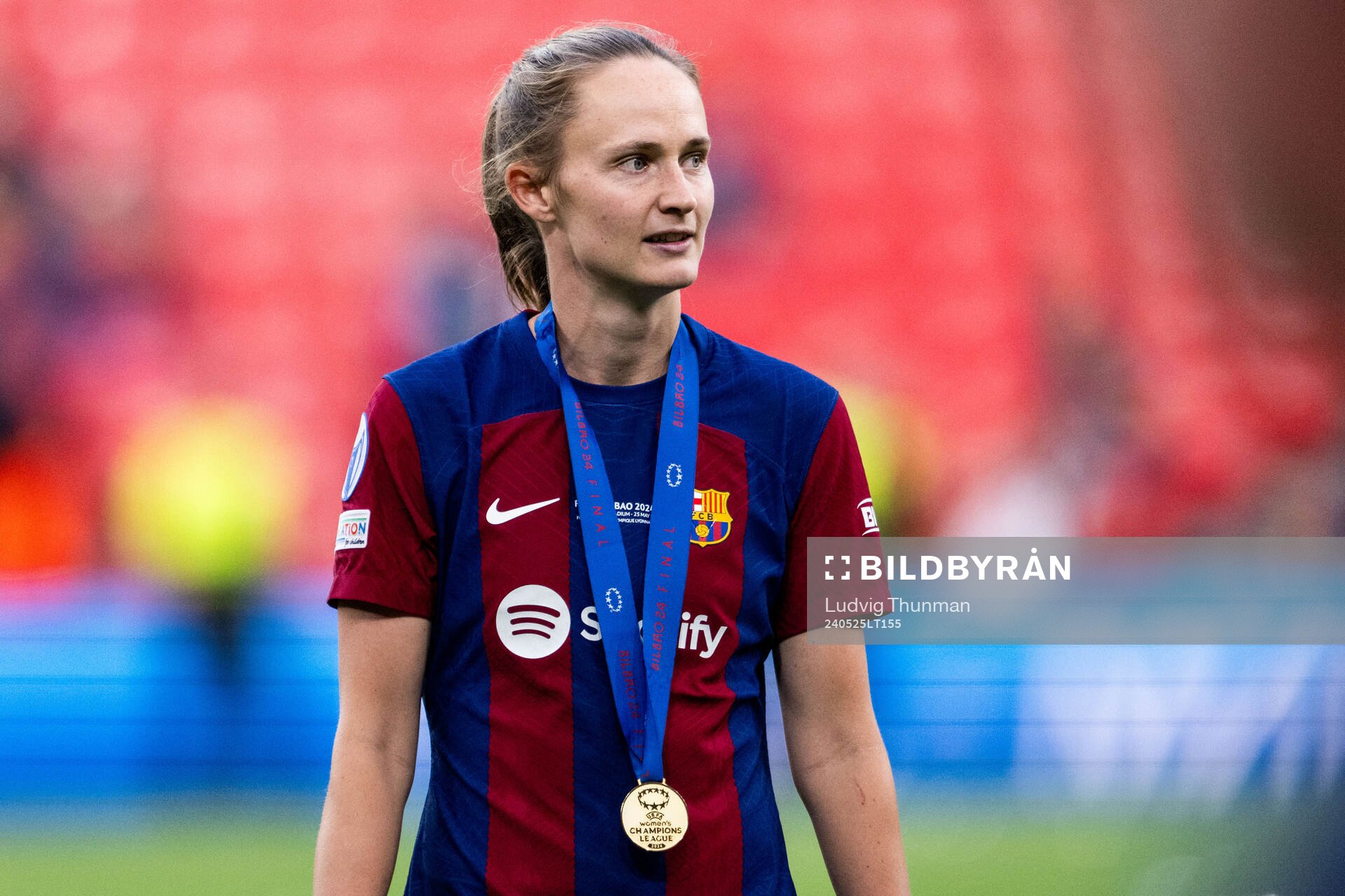 Caroline Graham Hansen of Barcelona