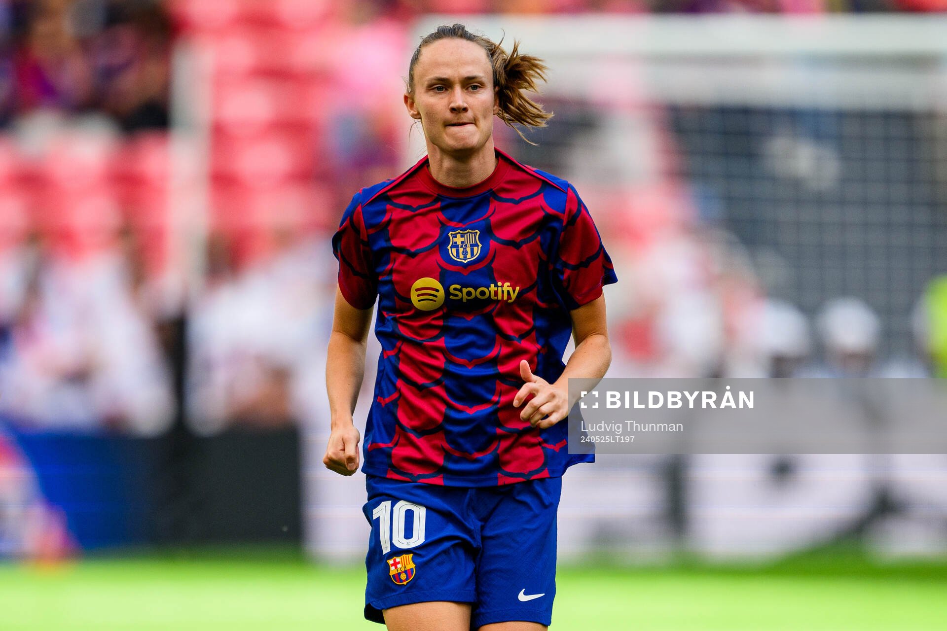 Caroline Graham Hansen of Barcelona