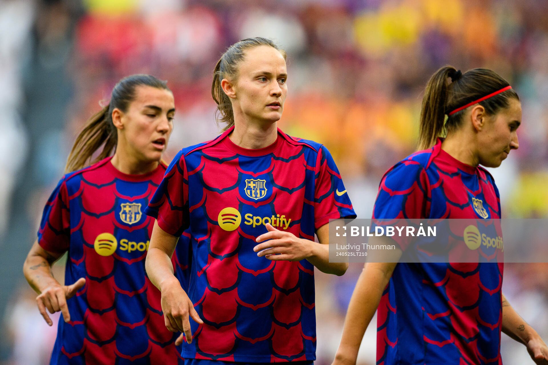 Caroline Graham Hansen of Barcelona