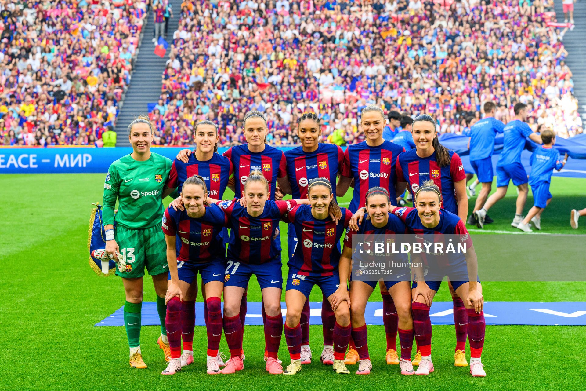 goalkeeper Catalina Col, Patri Guijarro, Irene Paredes,