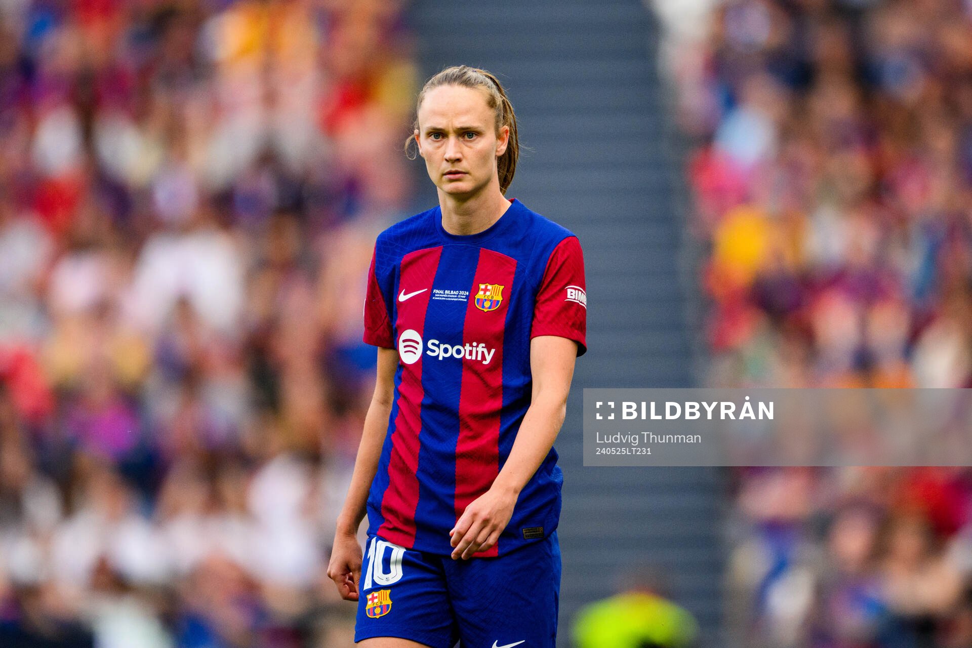 Caroline Graham Hansen of Barcelona