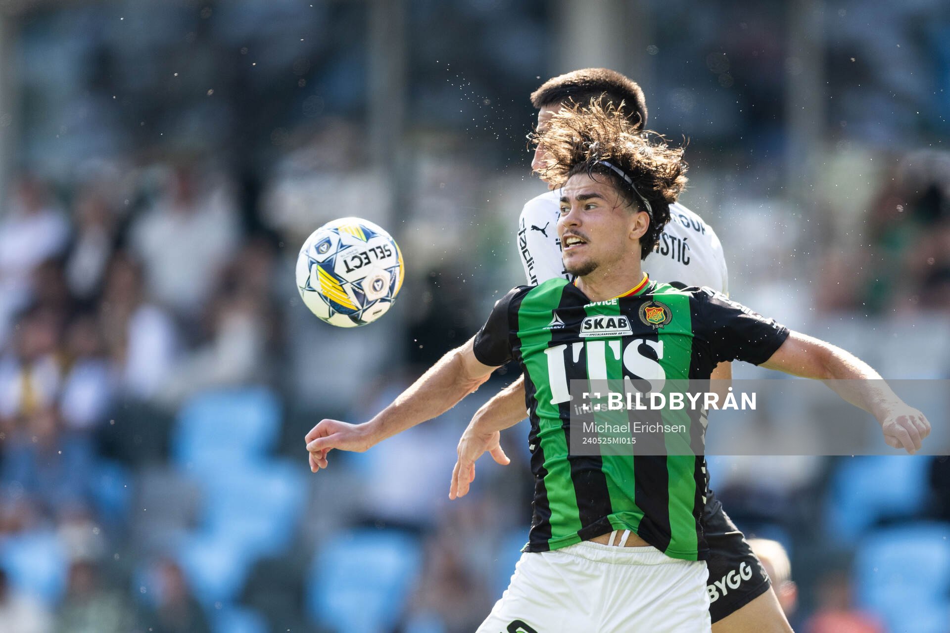 GAIS William Milovanovic och Häckens Srdjan Hrstic