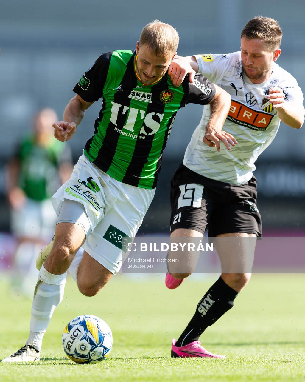 GAIS Gustav Lundgren och Häckens Adam Lundkvist