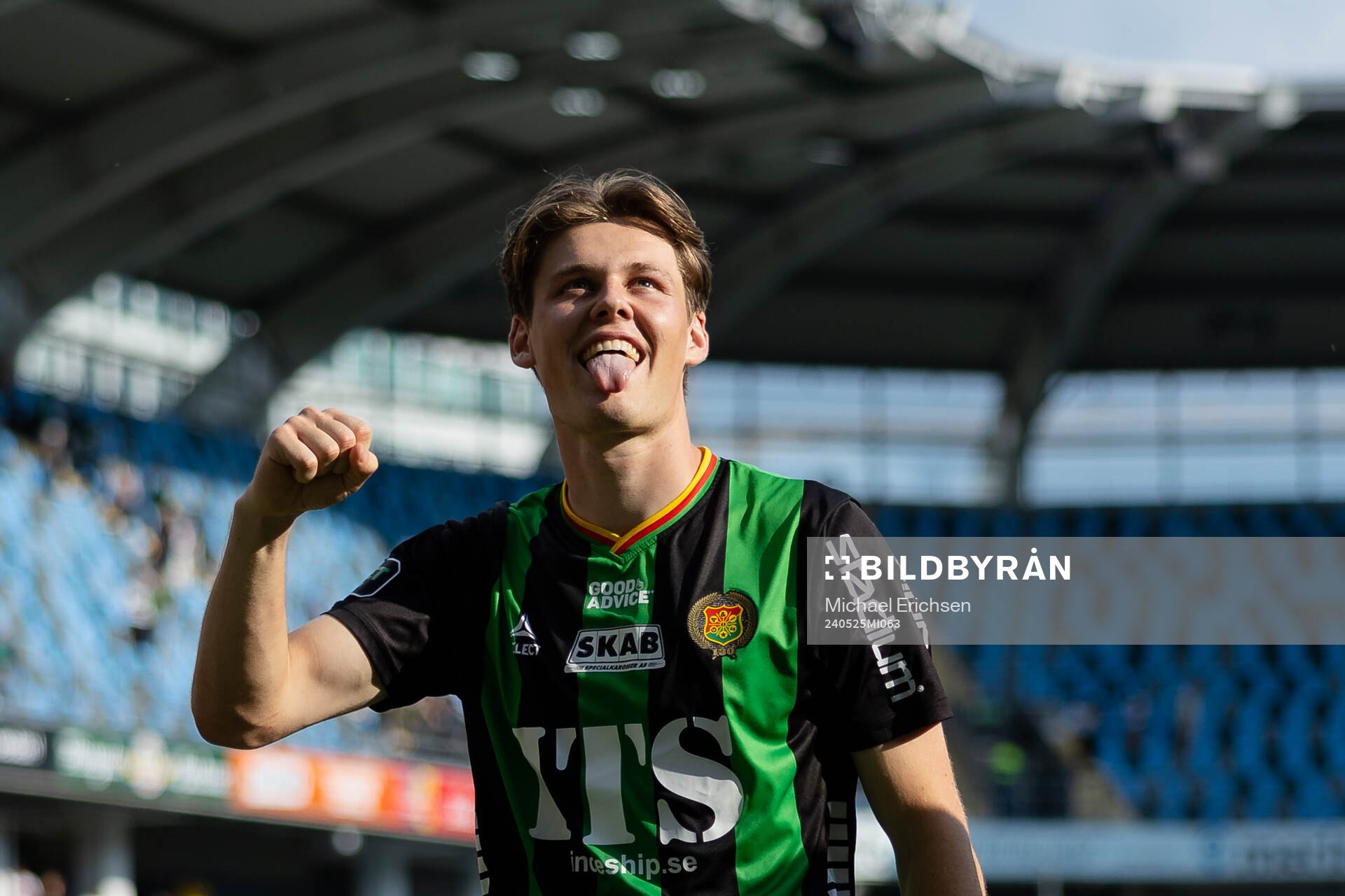GAIS Axel Henriksson jublar
