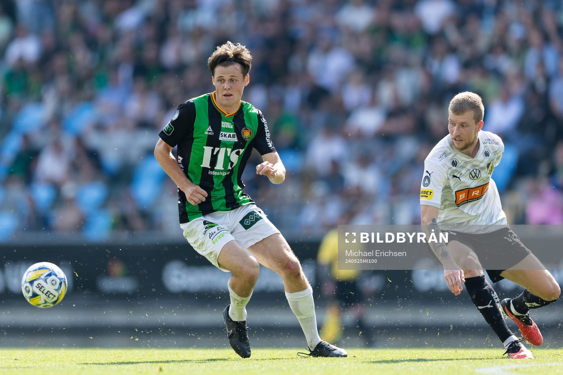 GAIS Axel Henriksson och Häckens Simon Gustafson